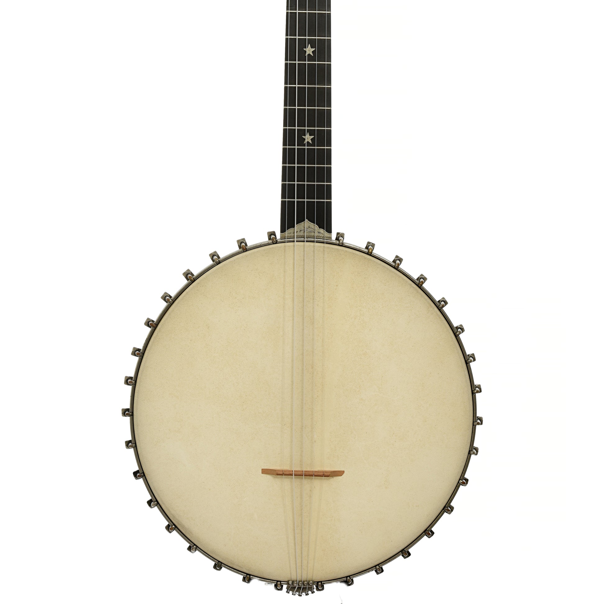 Front of Victor Kraske Baxter's Model Open Back Banjo