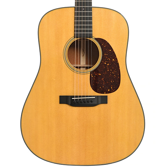 Front of Martin D-18 Acoustic Guitar (2021)