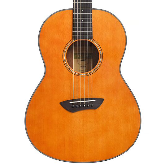 Front of Yamaha CSF1M Parlor Acoustic Guitar (c.2022)