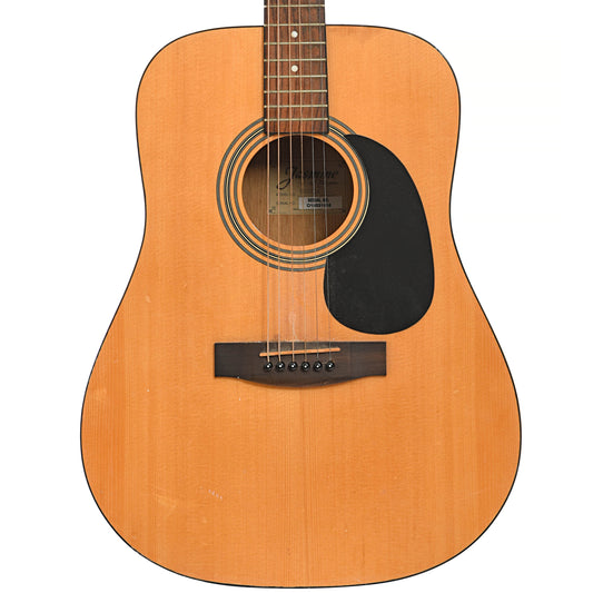 Front of Jasmine S35QA Acoustic Guitar