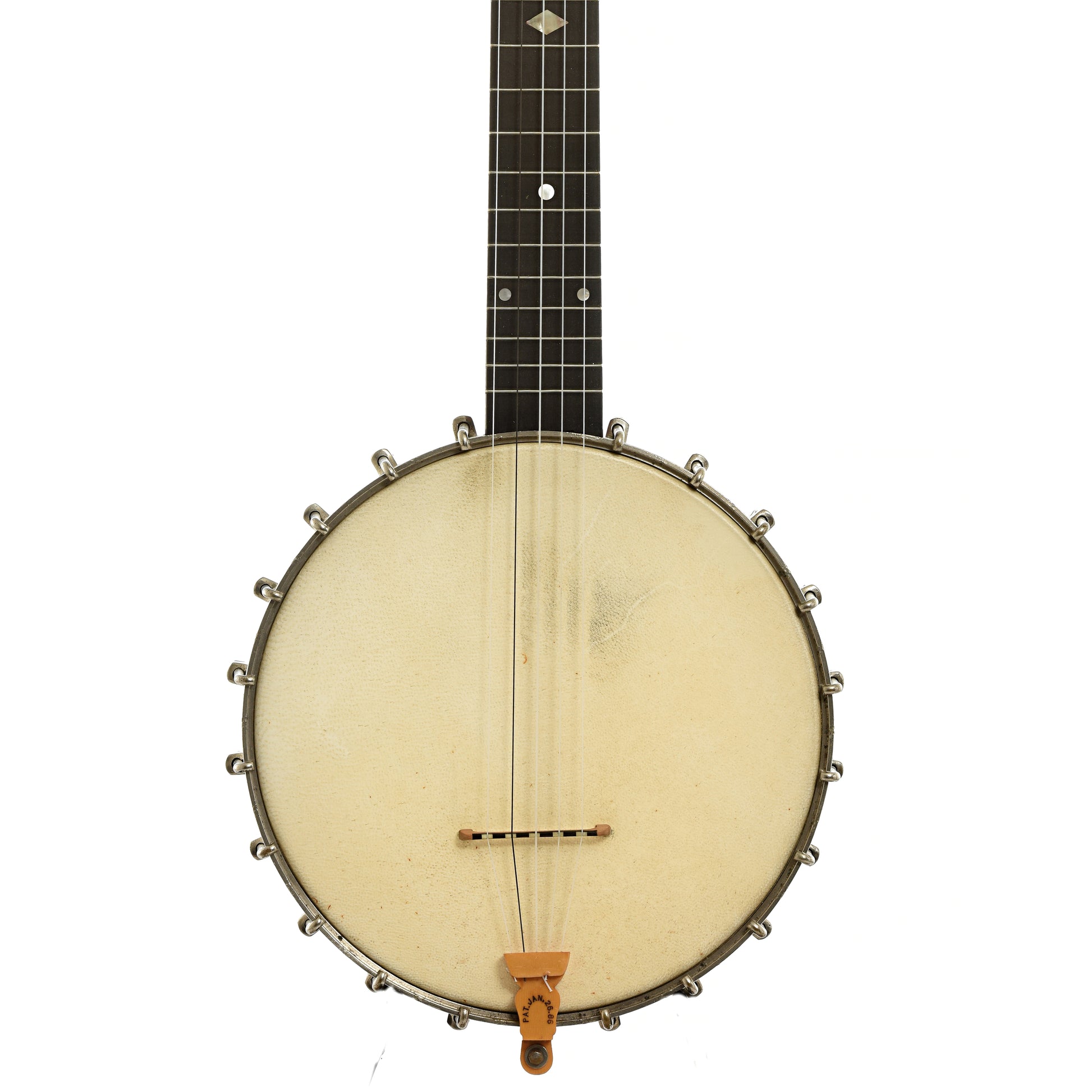 Front of S.S. Stewart Lady Stewart Openback Banjo