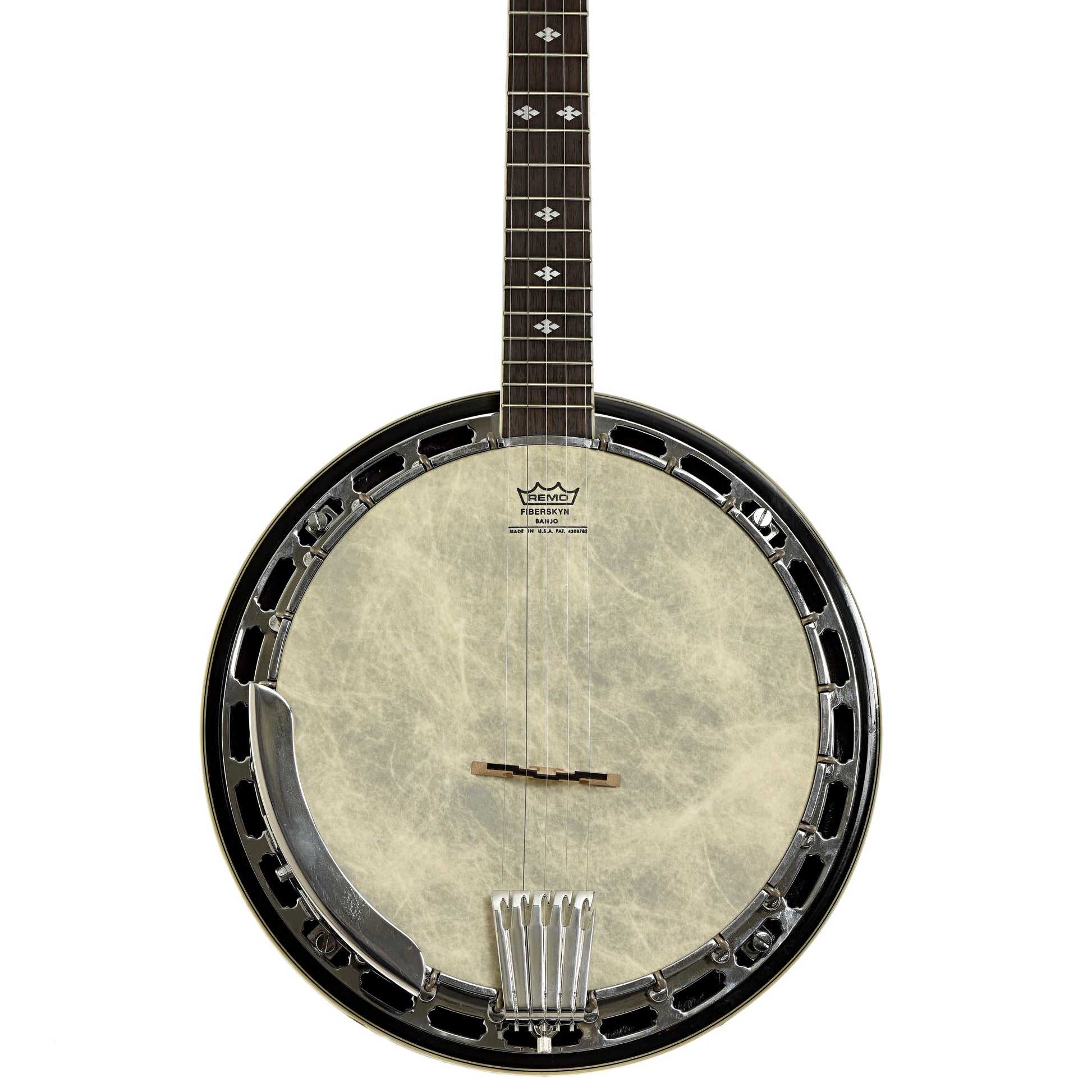 Front of Gold Tone BG-250F Orange Blossom Resonator Banjo