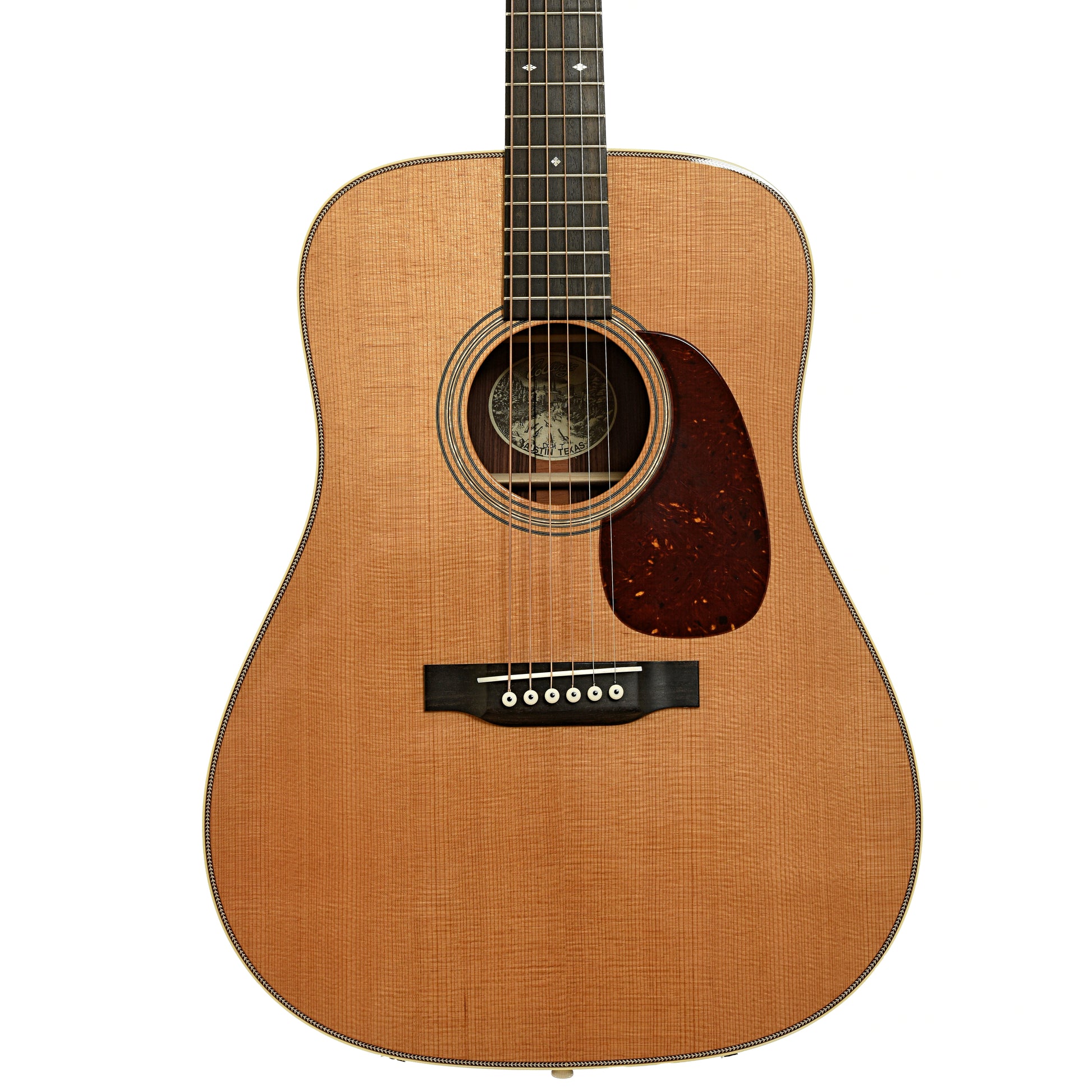 Front of Collings D2H Traditional Acoustic Guitar