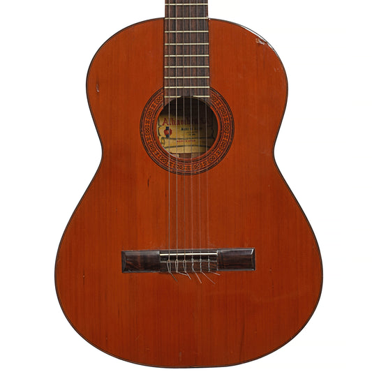 Front of Alhambra Flamenco Acoustic Guitar (1976)