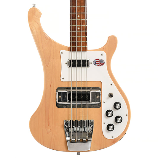 Front of Rickenbacker 4003S Electric Bass (2017)