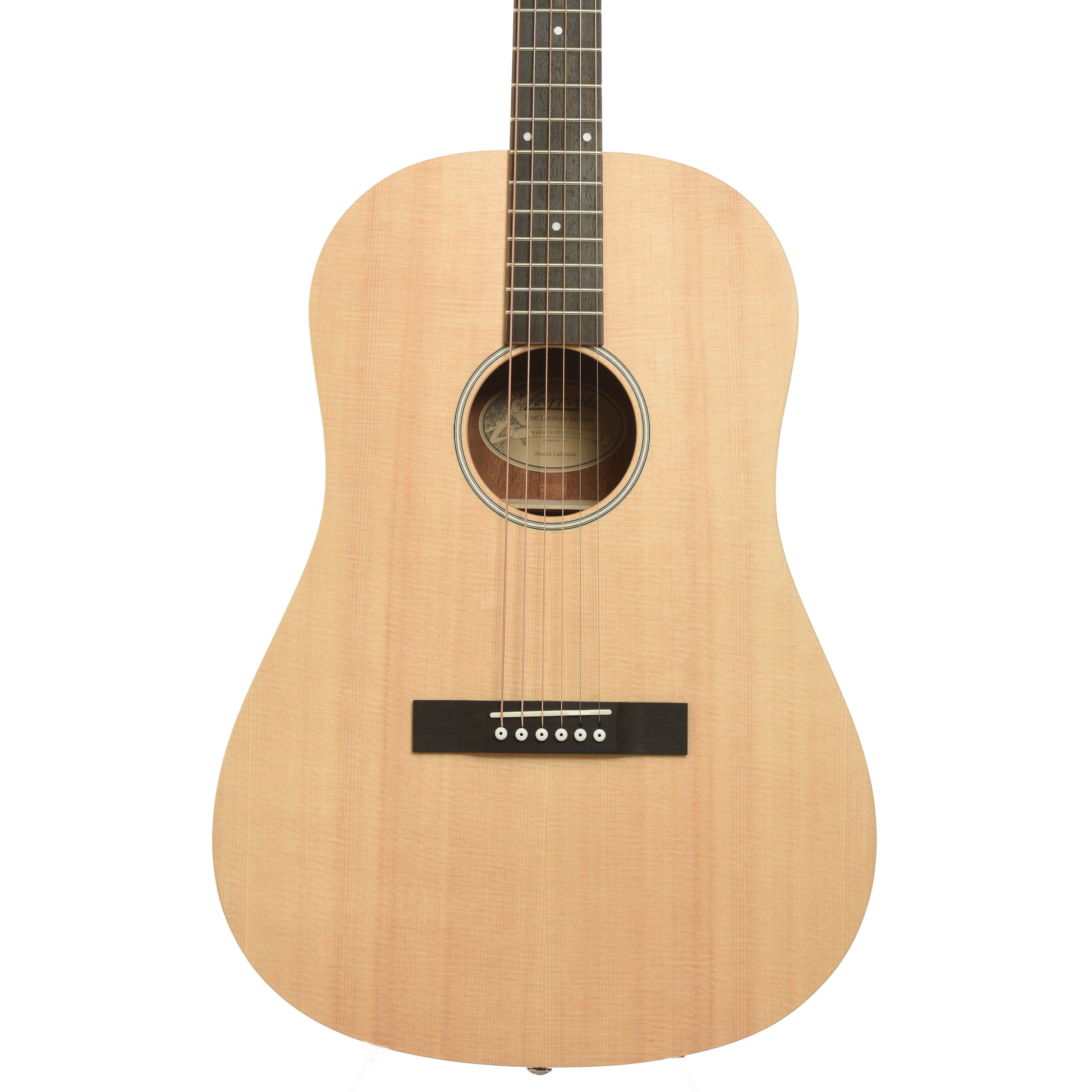 Front of Larrivee Simple 6 D Dreadnought Acoustic Guitar