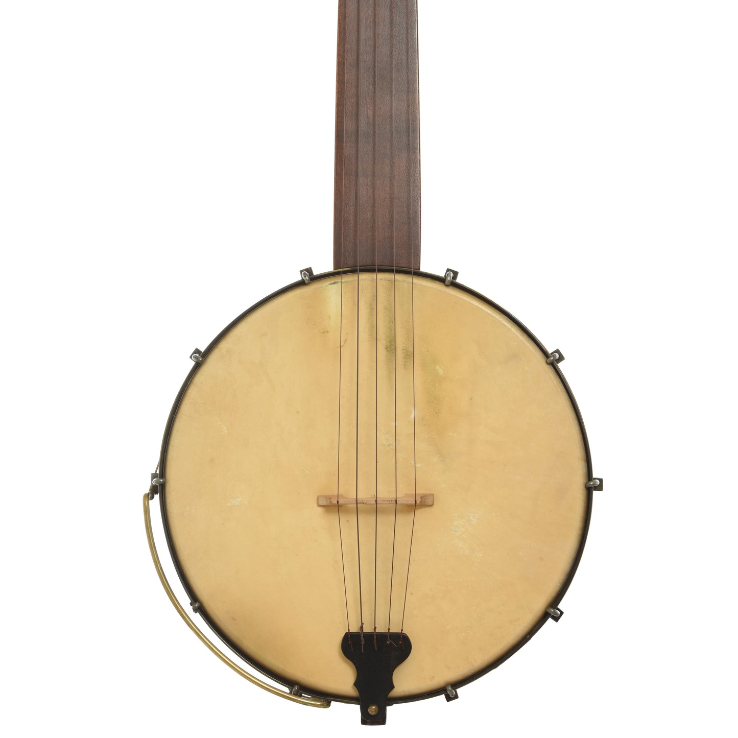 Front of John Bowlin 1865 Fretless Mintrel Banjo