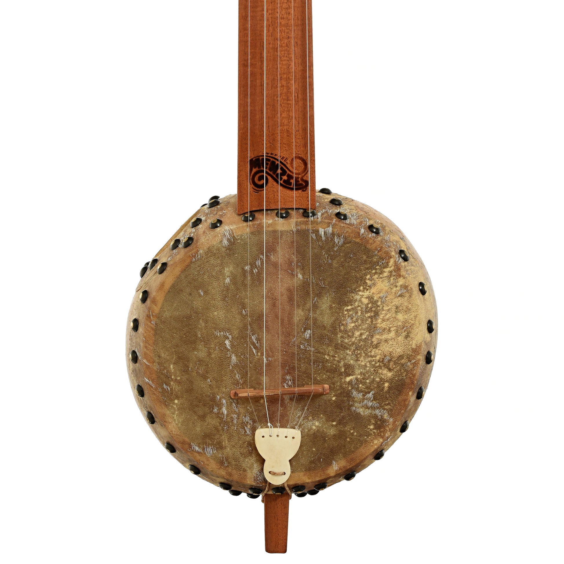 Front of Menzies Fretless Gourd Banjo 