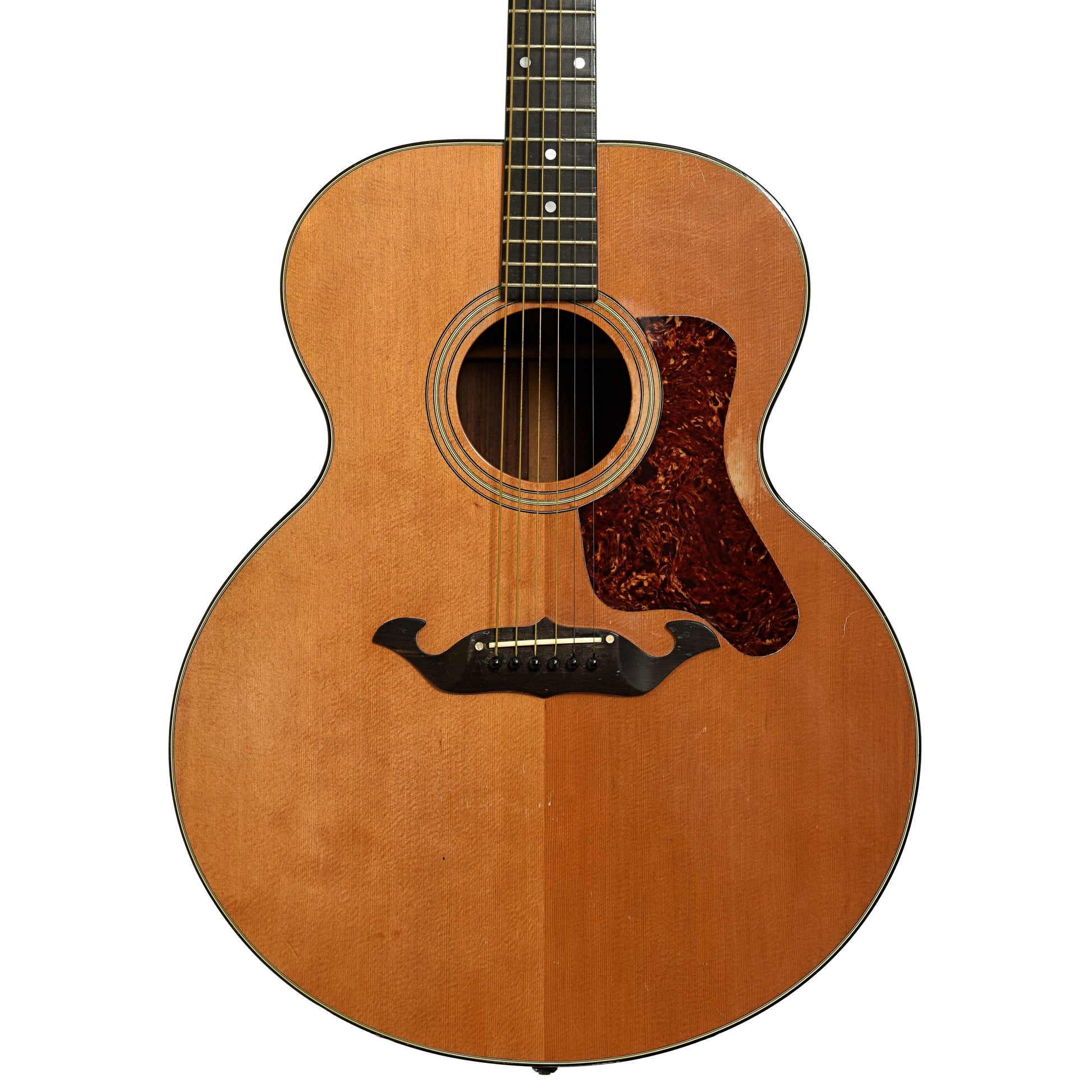 Front of Taylor 715 Jumbo Acoustic Guitar