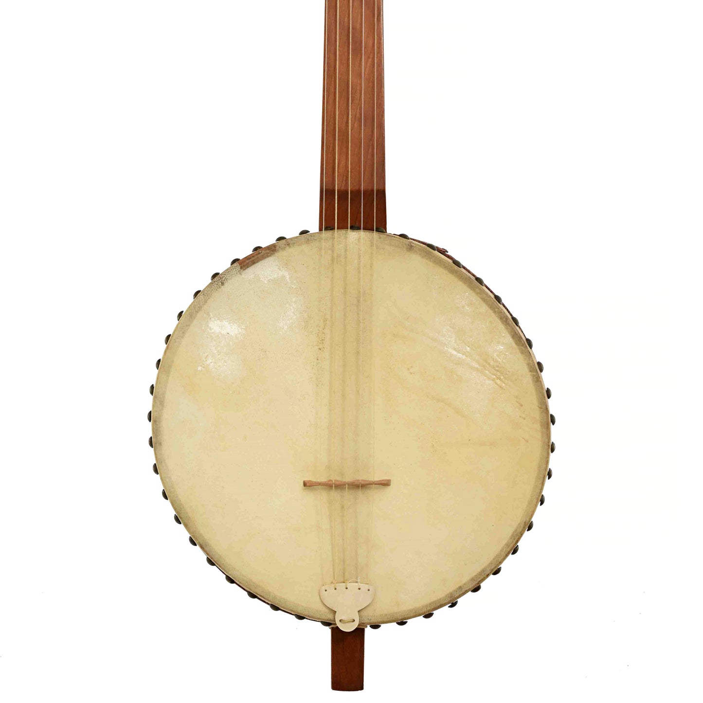 Front of Menzies Mike Seeger Grain Measure Tack Head Banjo 