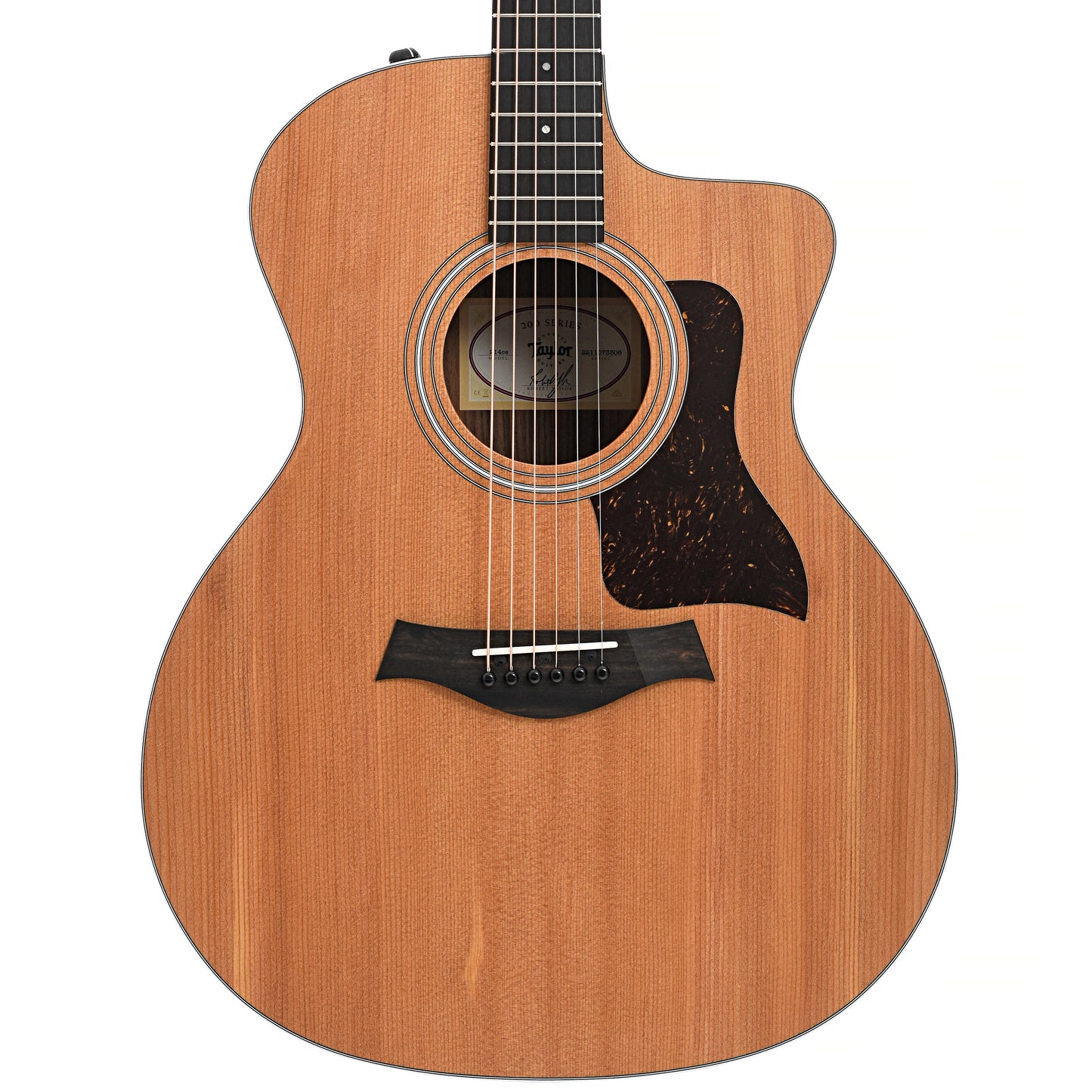 Front of Taylor 214ce Acoustic Guitar