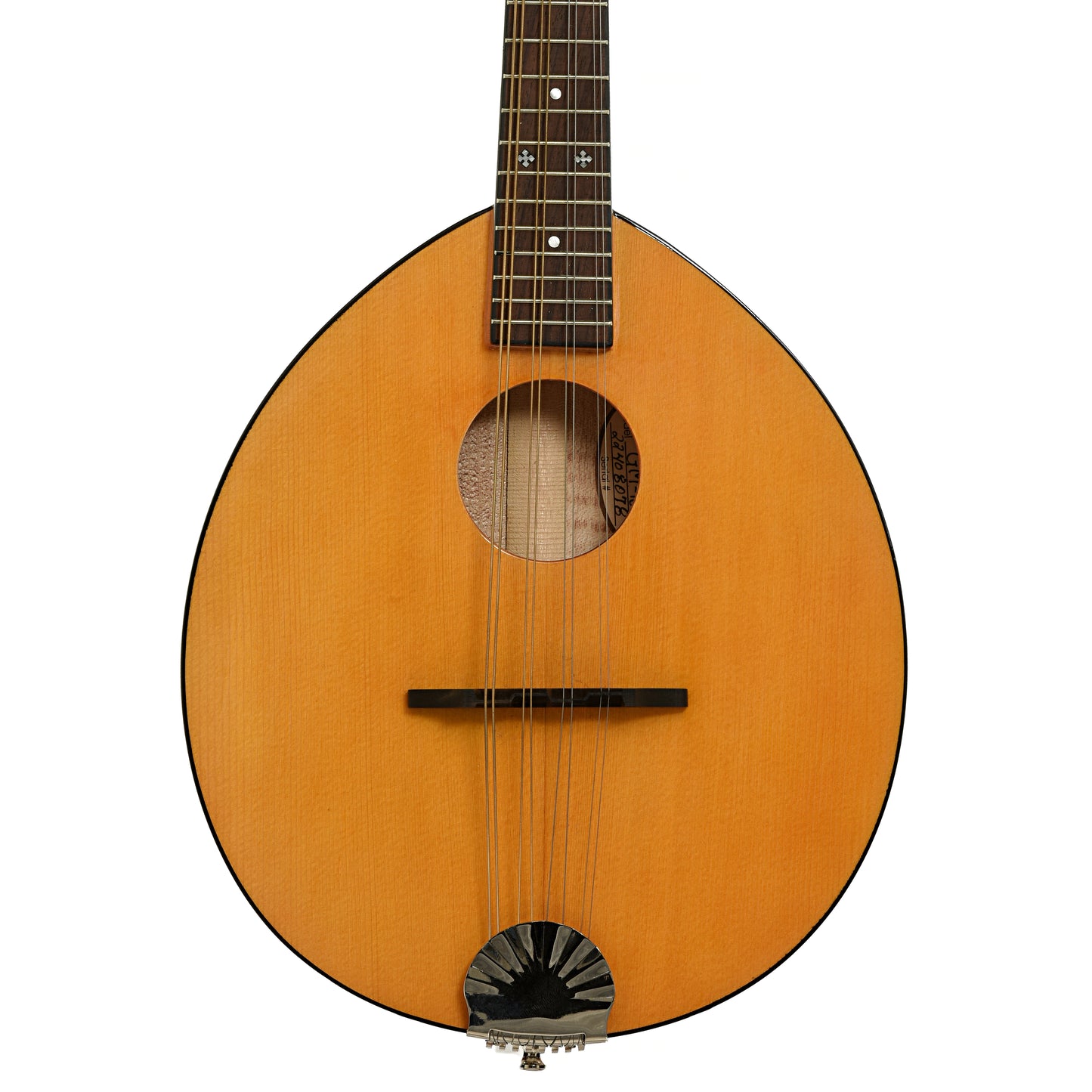 Front of Gold Tone Frypan Mandolin