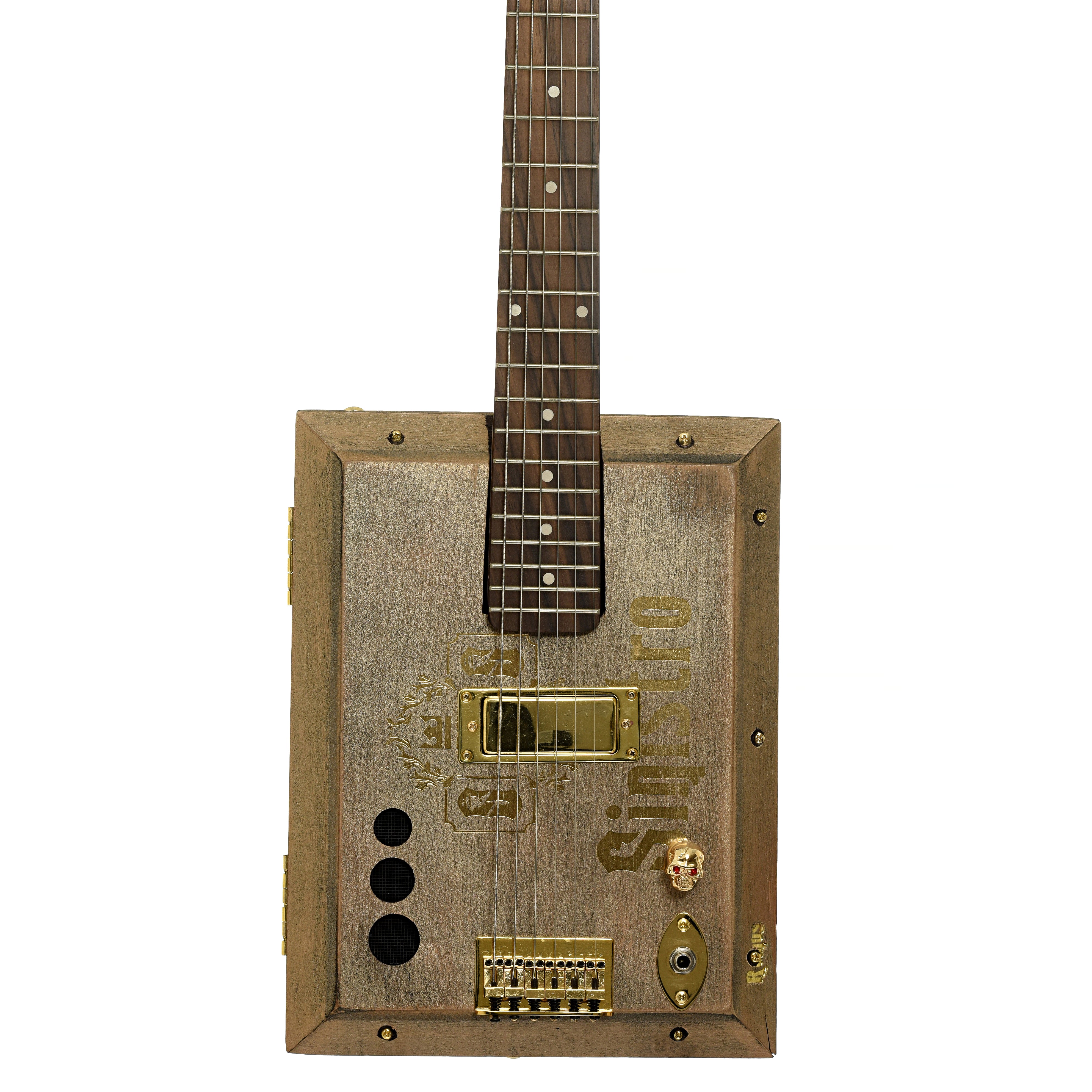 Get Down Guitars Cigar Box Electric Guitar – Elderly Instruments