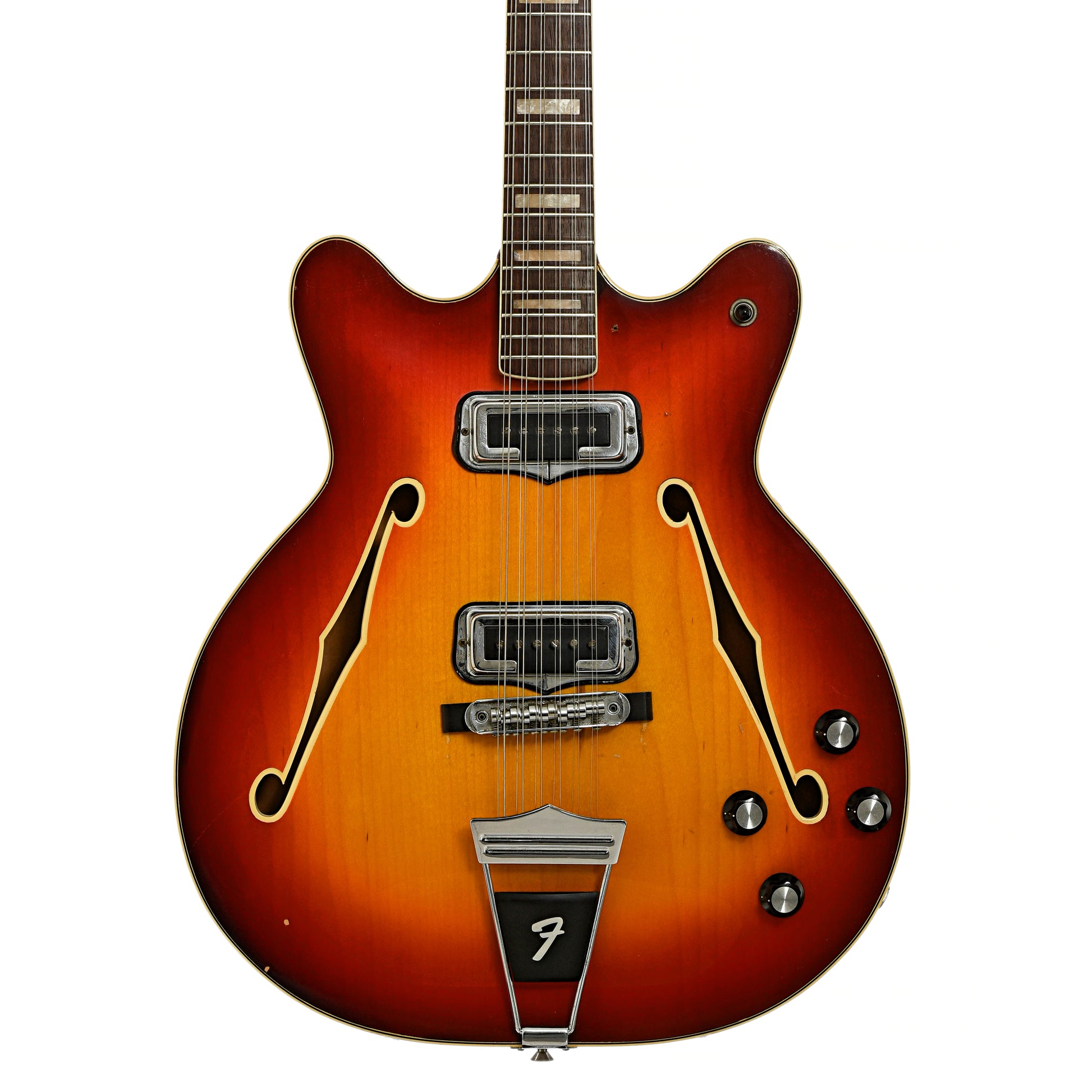 Front of Fender Coronado XII 12-String Electric Guitar 