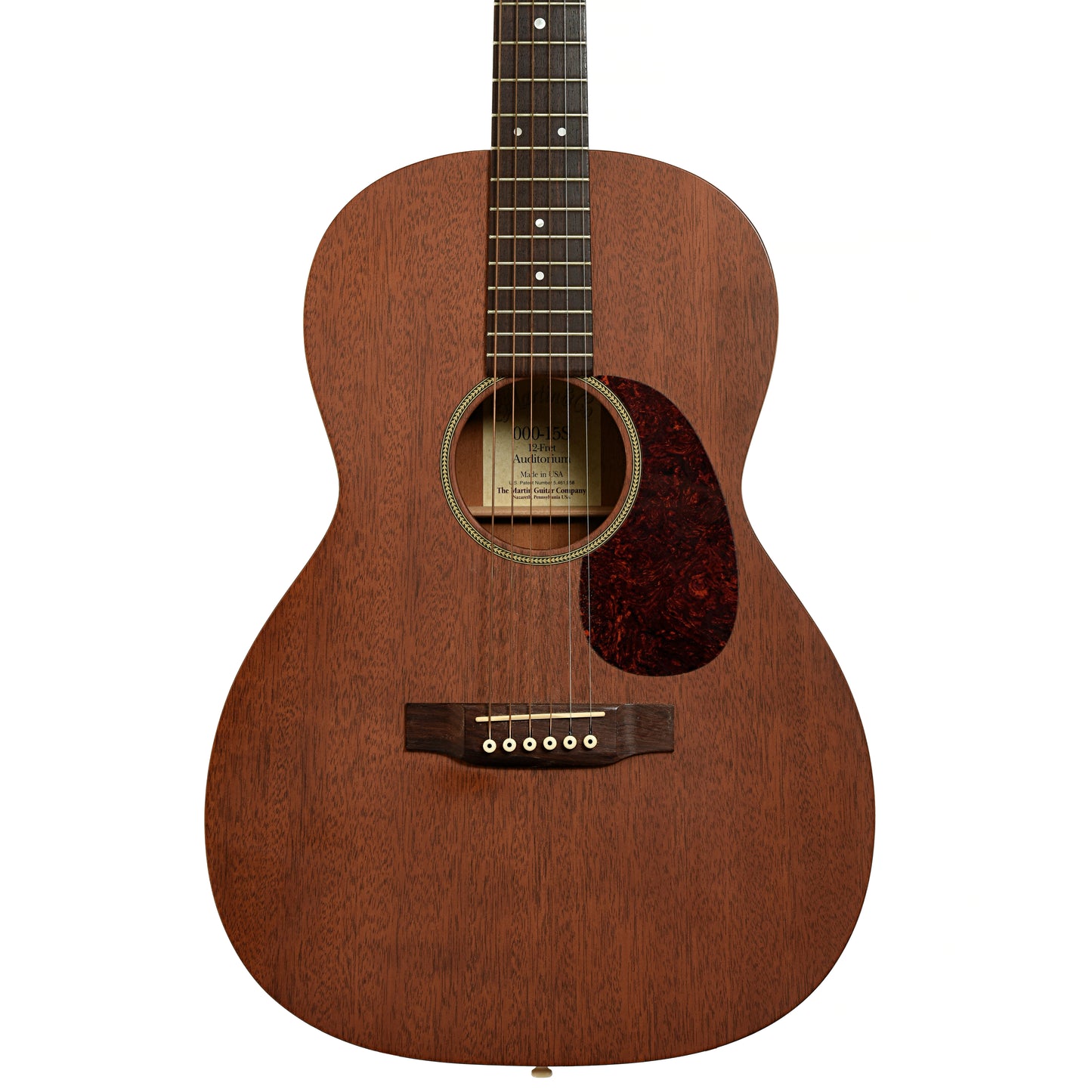 Front of Martin 000-15S Acoustic Guitar 