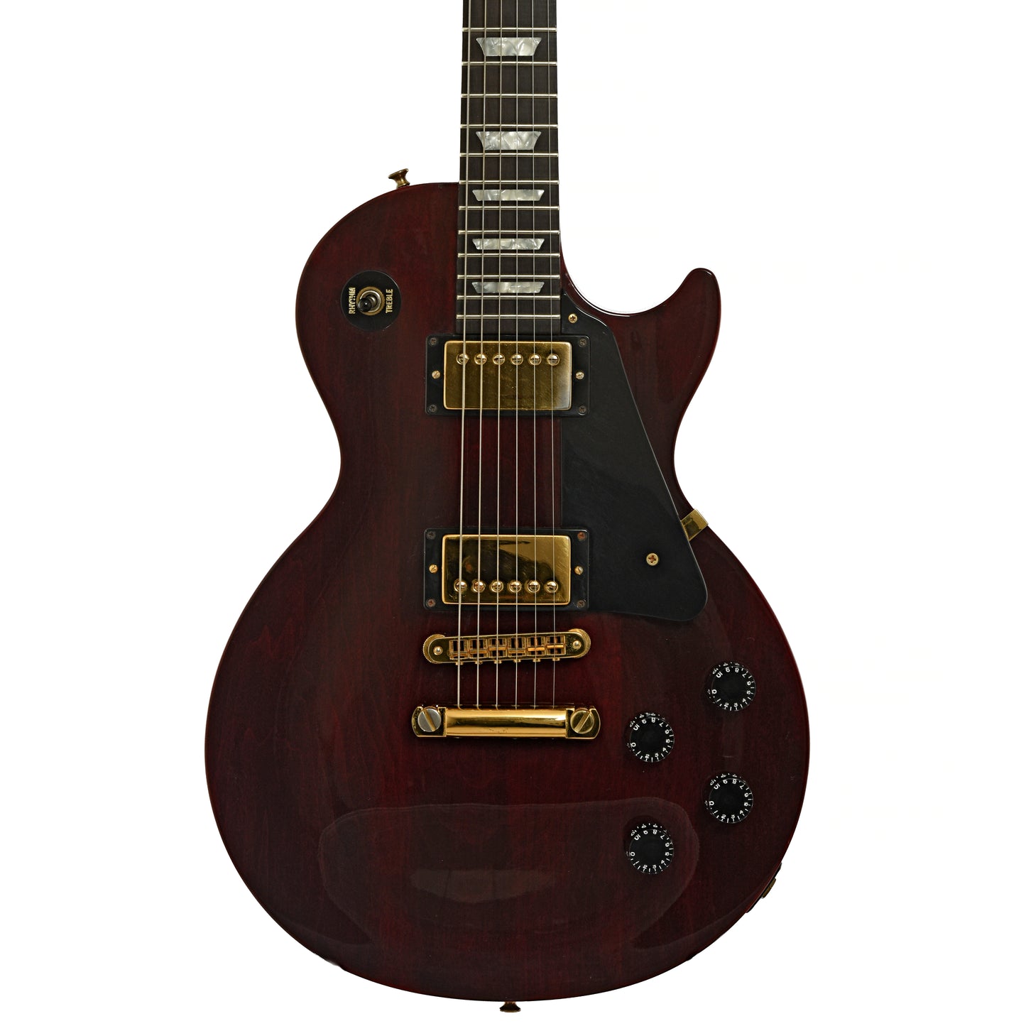 Front of Gibson Les Paul Studio Electric Guitar