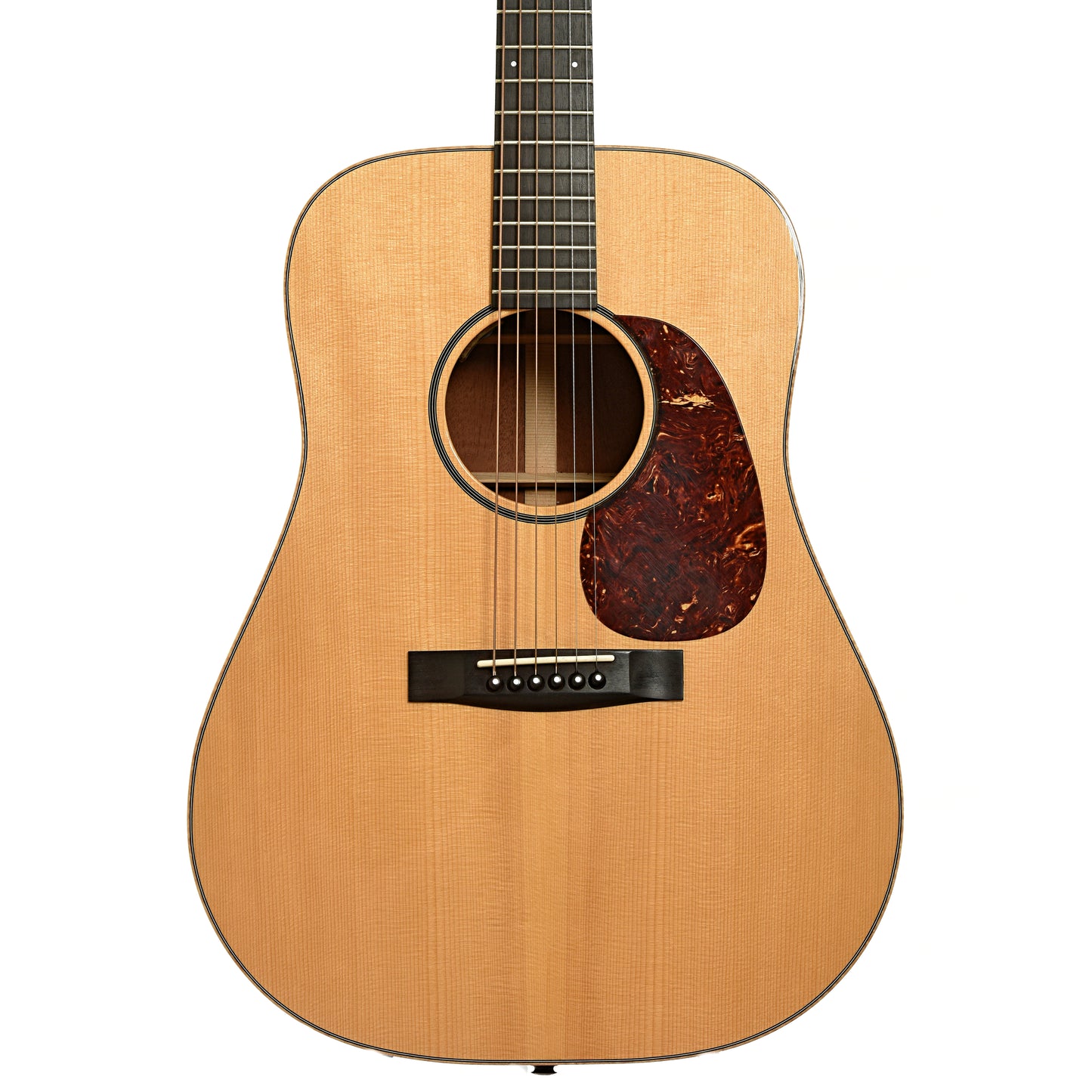 Front of Huss & Dalton DM Custom Acoustic Guitar 