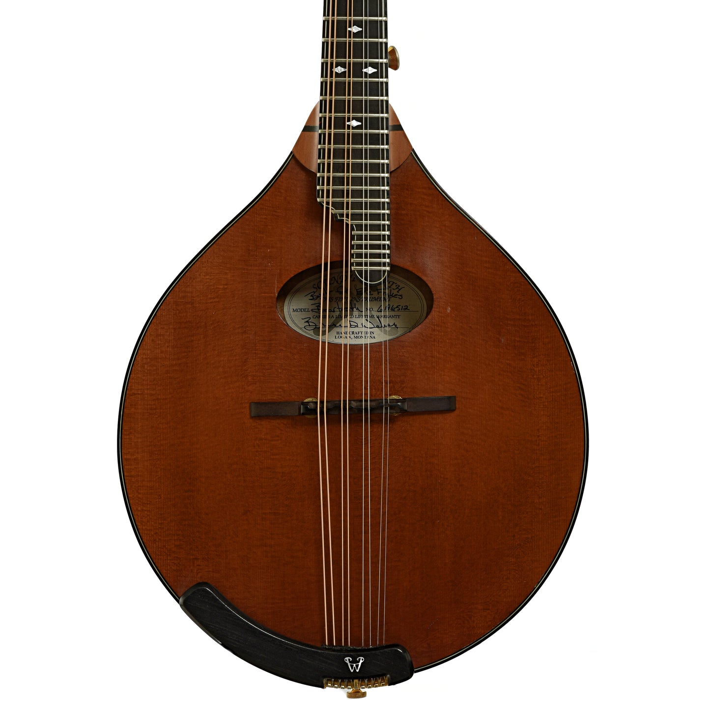 Front of Weber Beartooth A Style Mandolin 