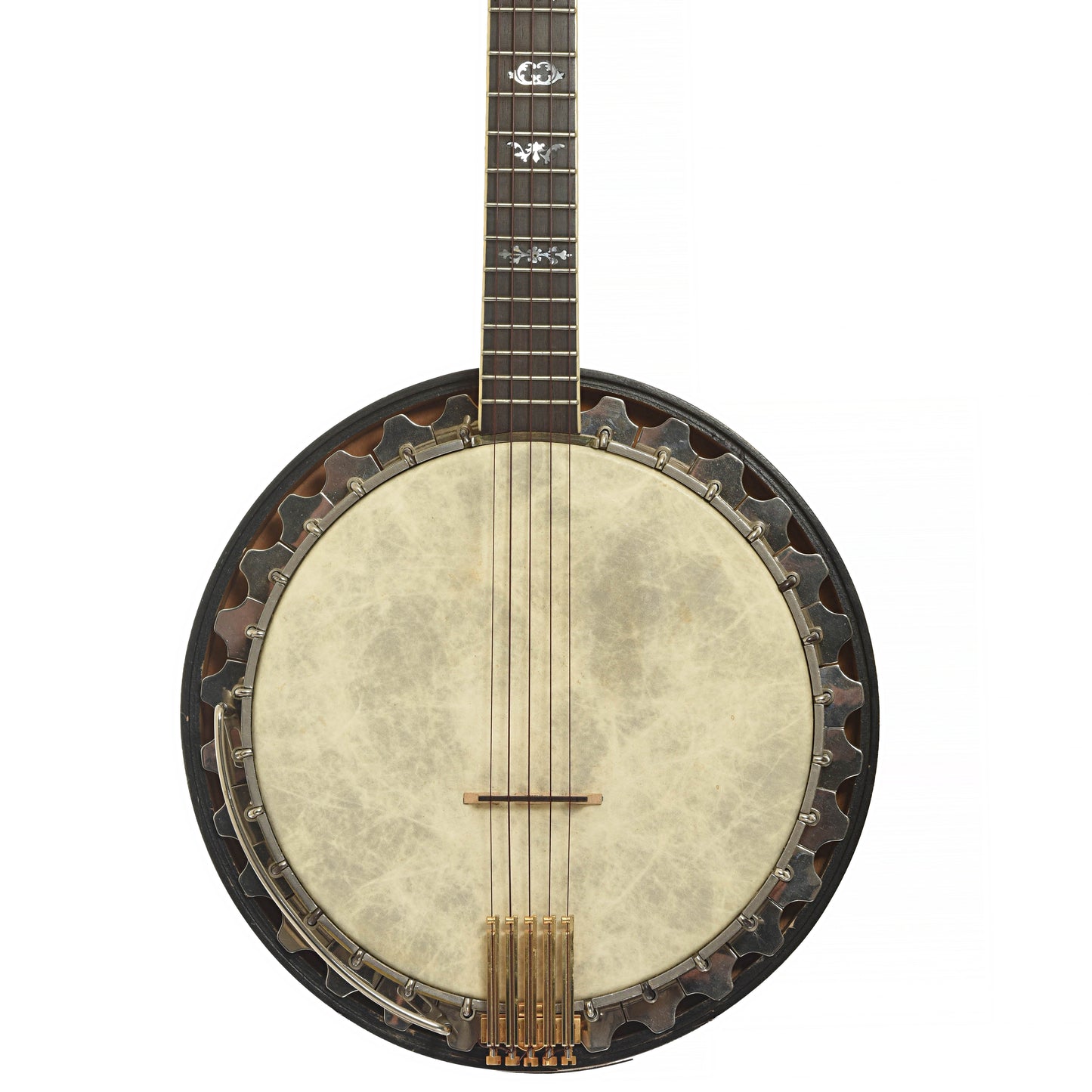 Front of Vega Tubaphone Conversion Banjo