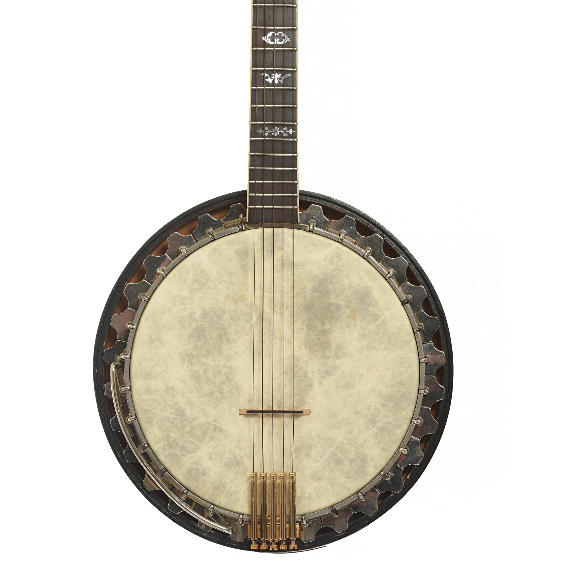Front of Vega Tubaphone Conversion Banjo