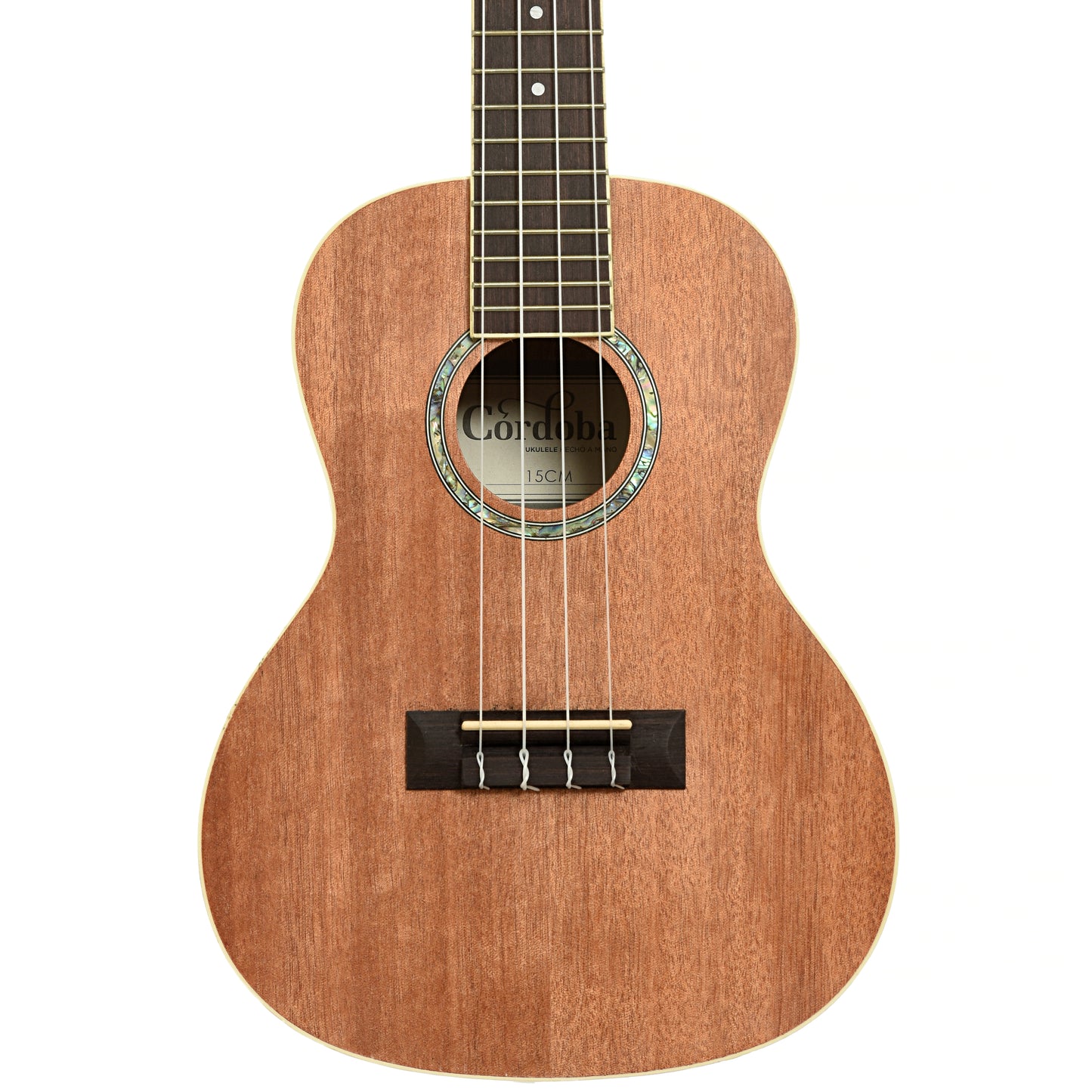 Front of Cordoba CM15 Concert Ukulele 