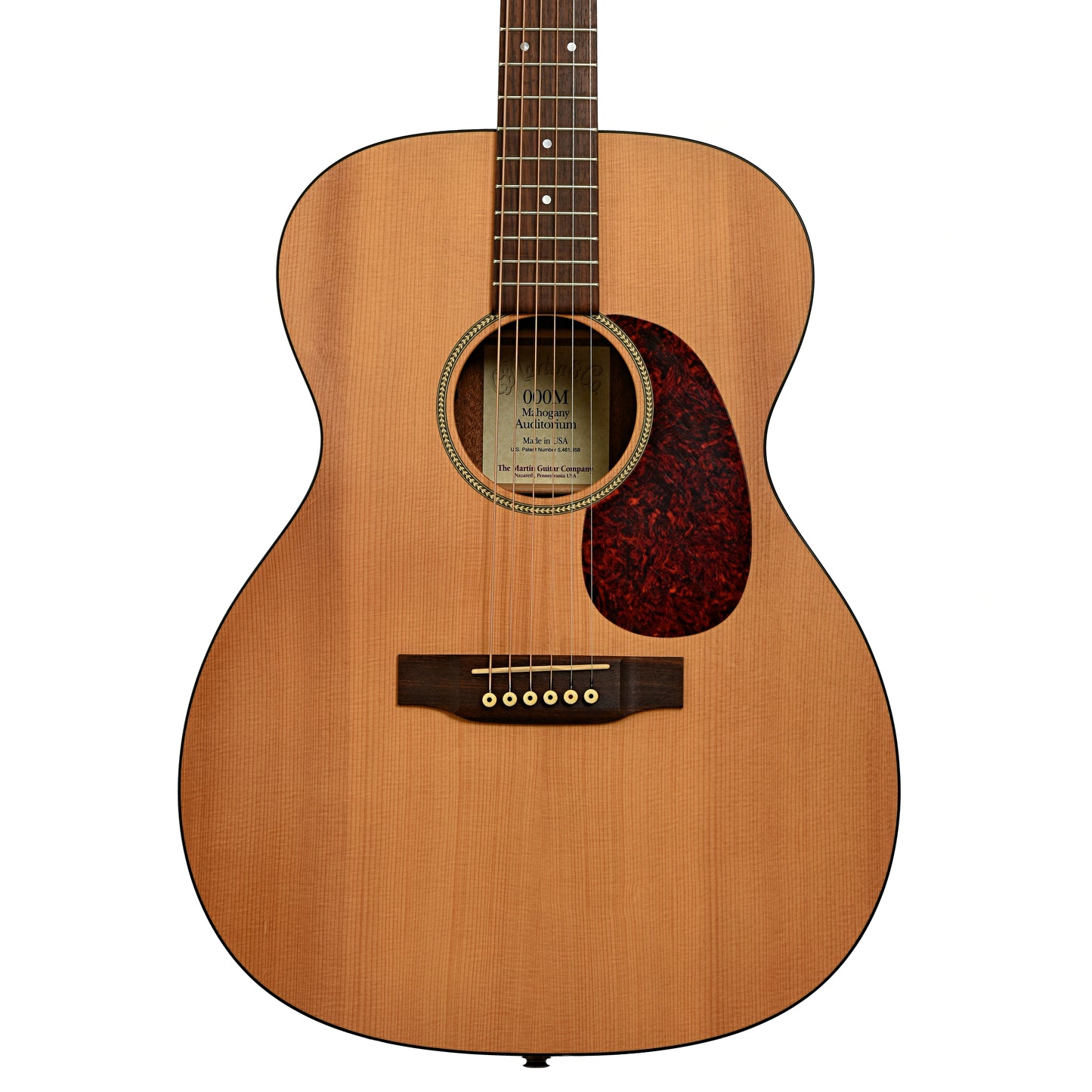 Front of Martin 000M Acoustic Guitar 