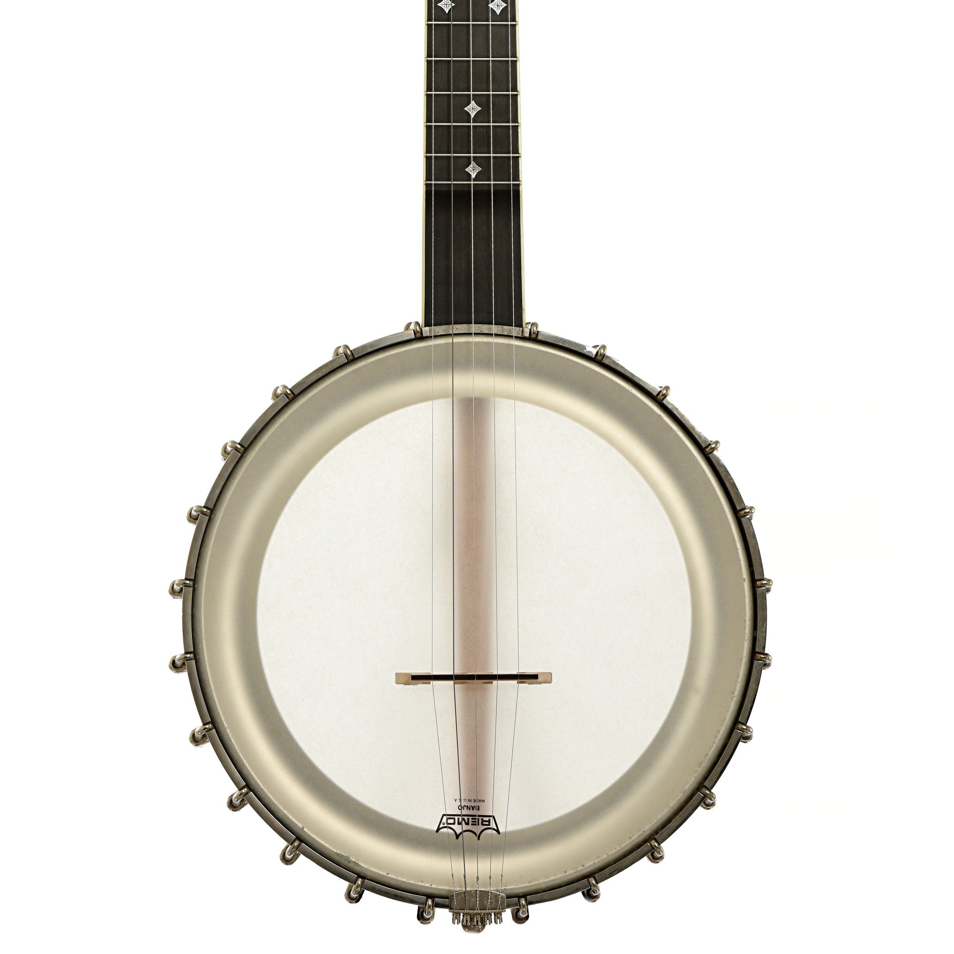 Front of Mike Ramsey Bacon Model Open Back Banjo