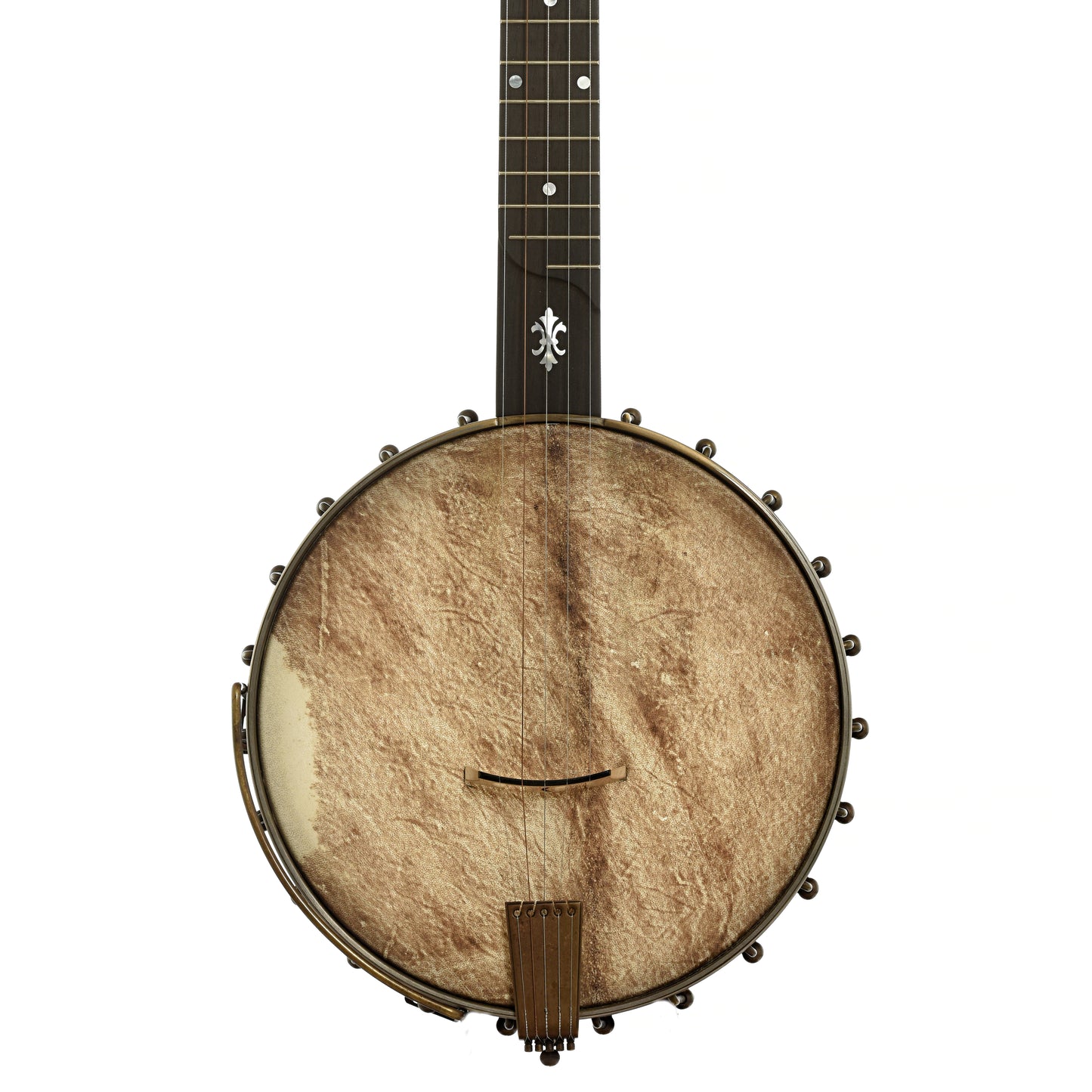 Front of Arcand Black Cherry Open Back Banjo