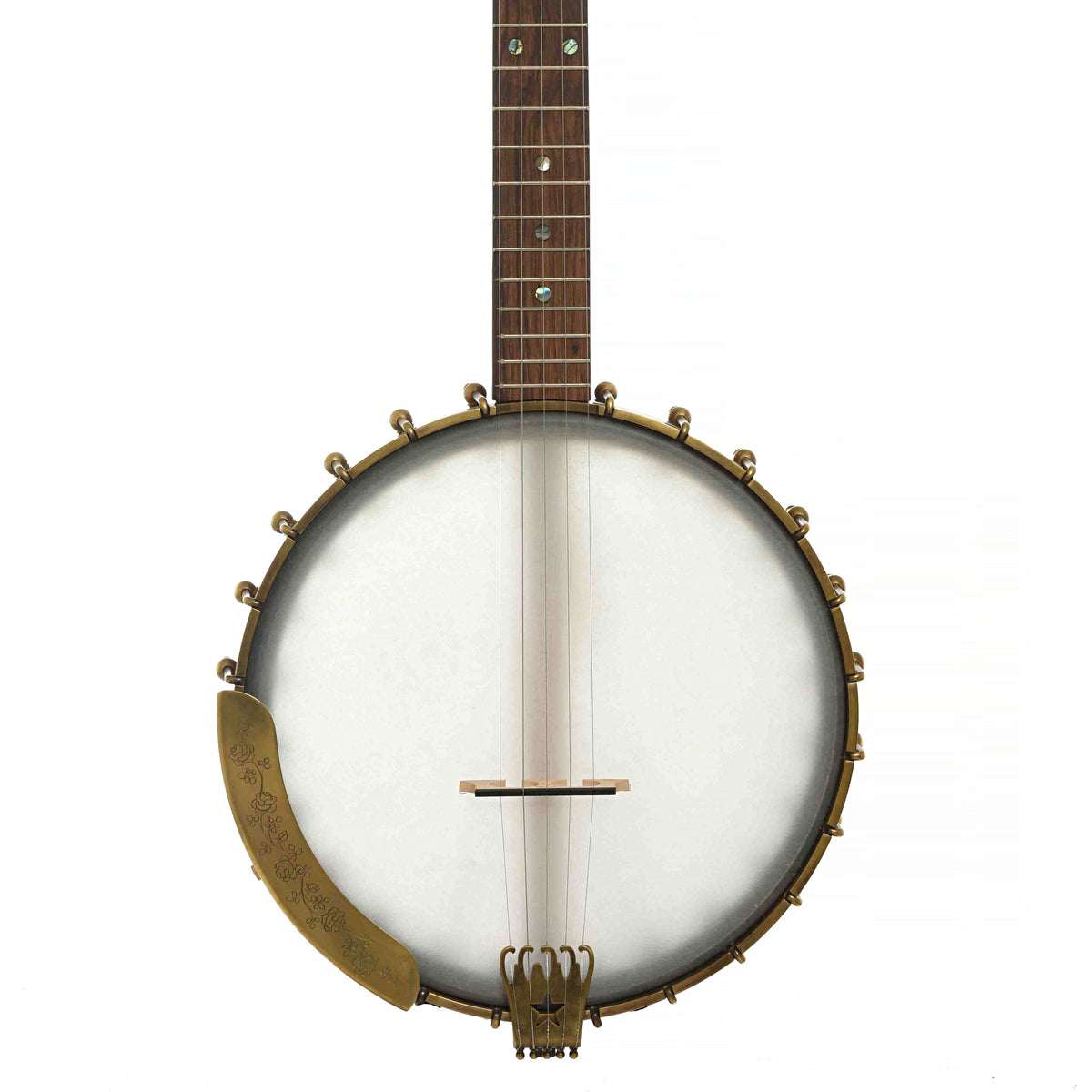 Front of Starr Gold Hill Limited Edition 11" Openback Banjo