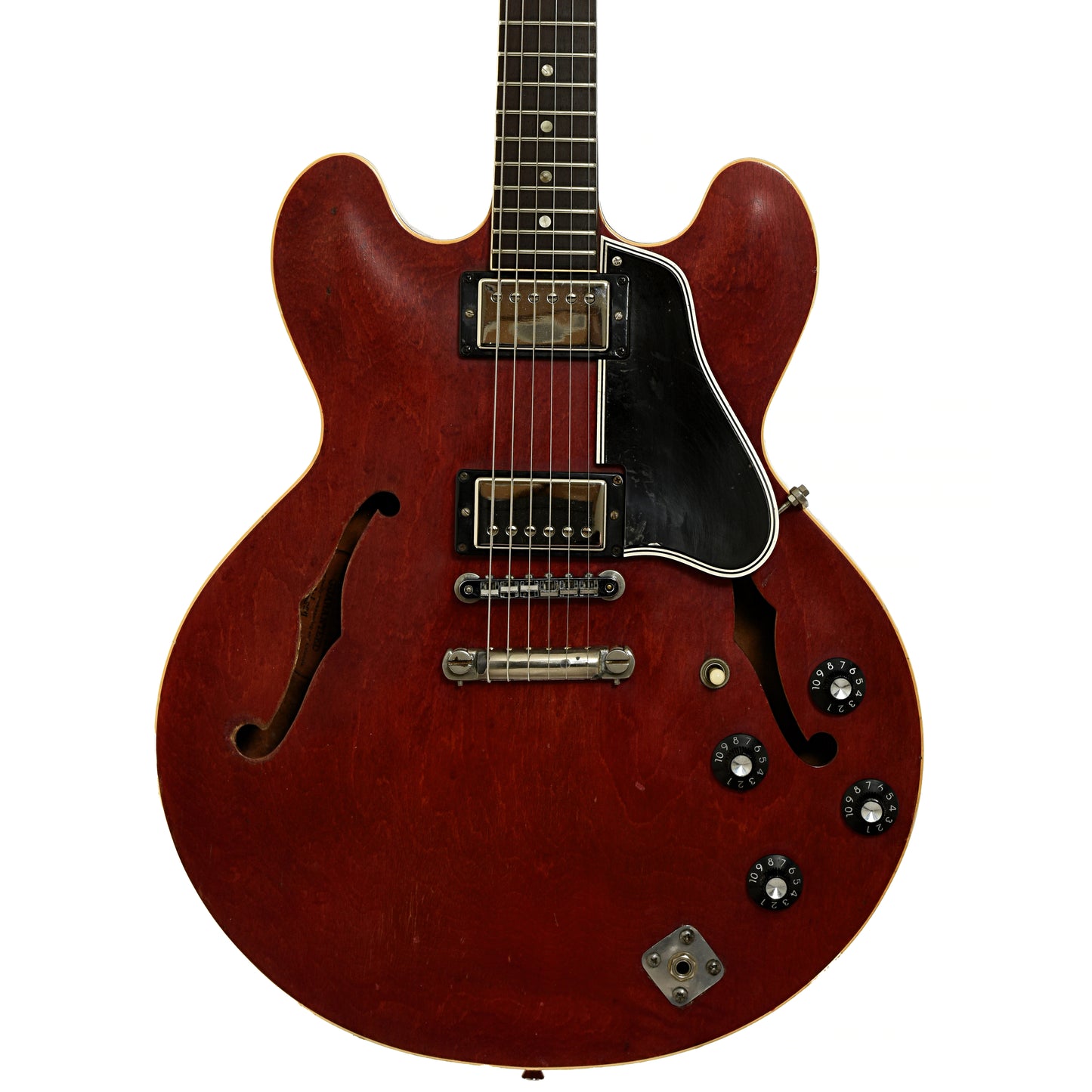 Front of Gibson ES-335 Hollowbody Electric Guitar 