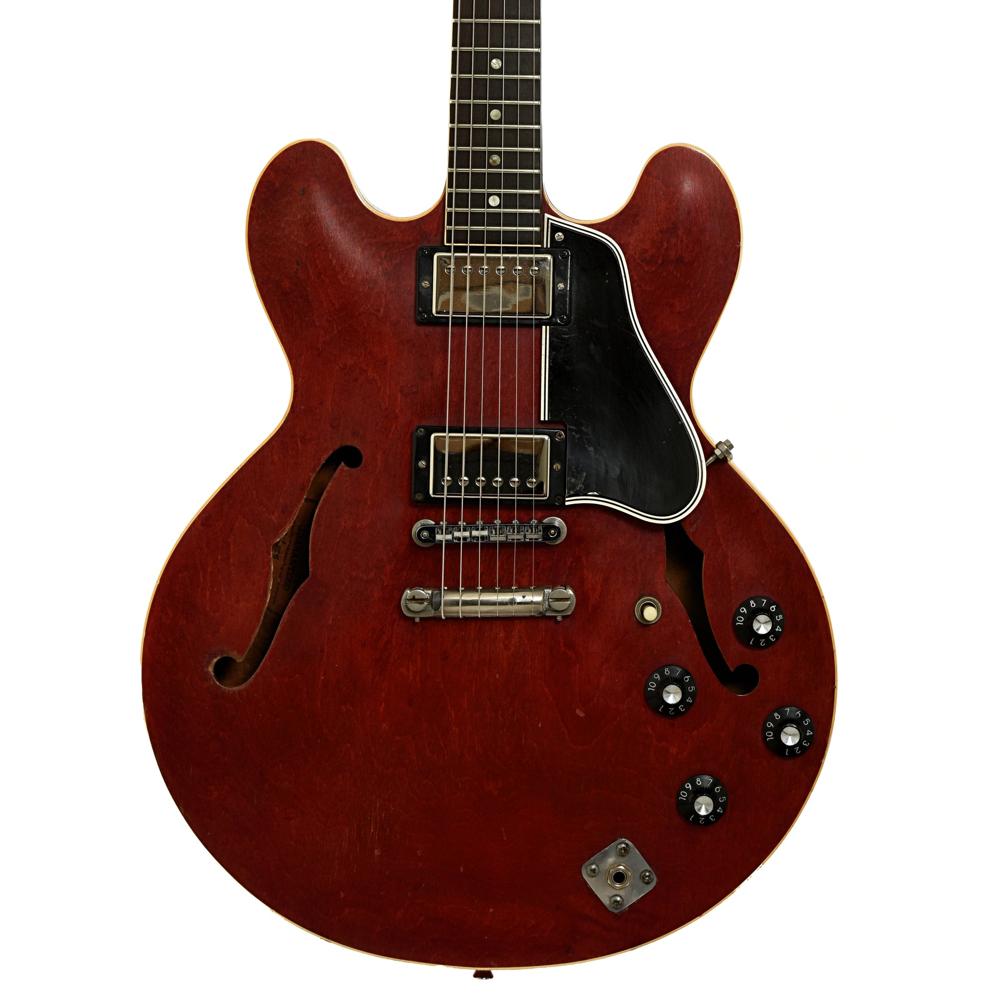 Front of Gibson ES-335 Hollowbody Electric Guitar 