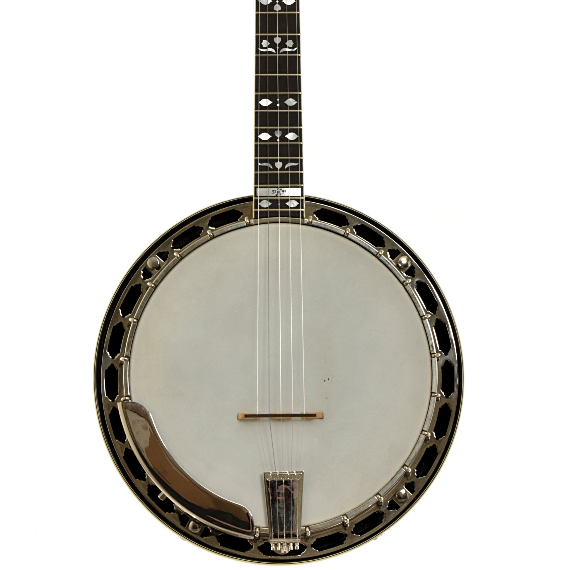 Front of DP Hopkins Janice Martin Resonator Banjo