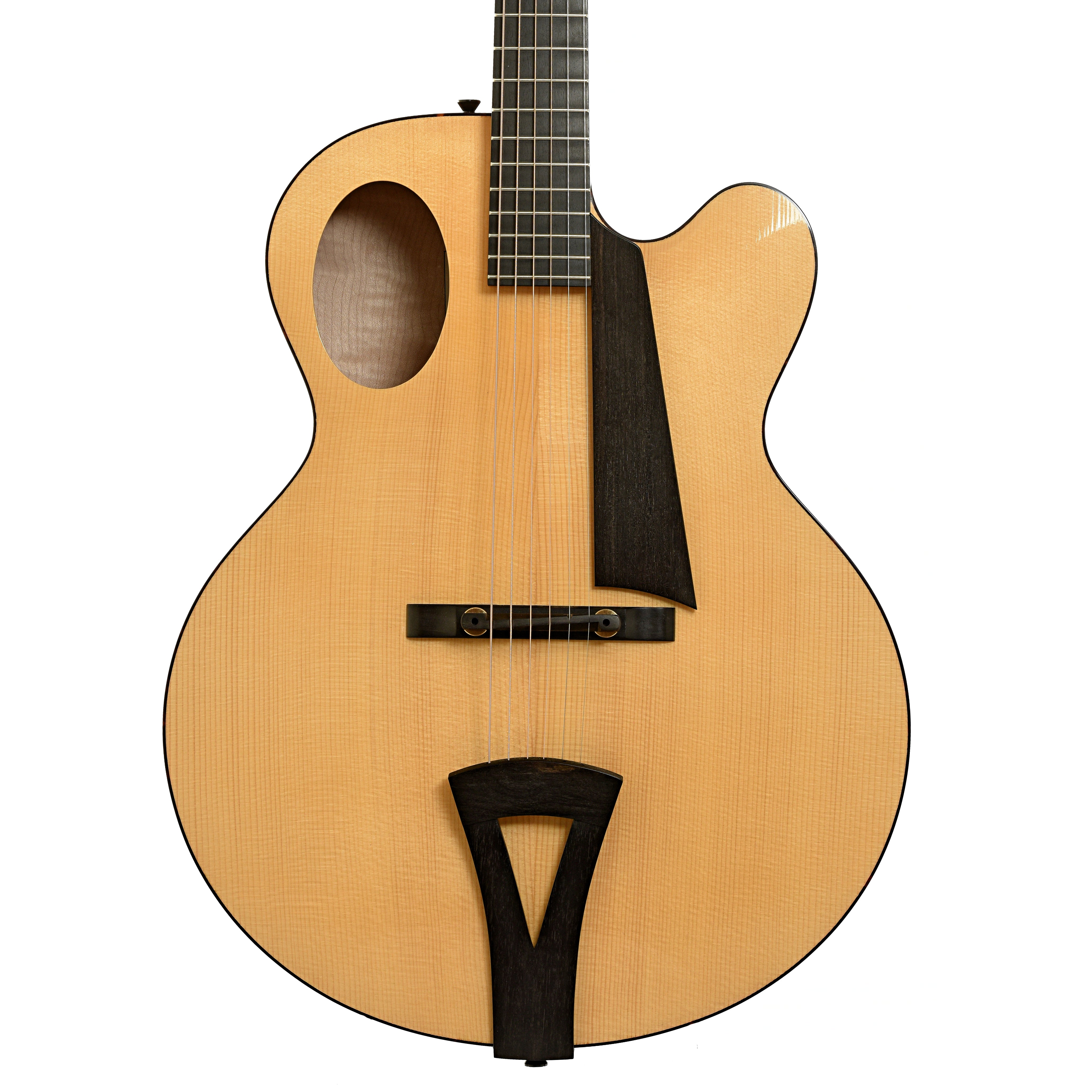 ギター Addrock not so Ol' Yeller Andersen 17 in. Oval Hole Archtop Acoustic Guitar (1994) – Elderly