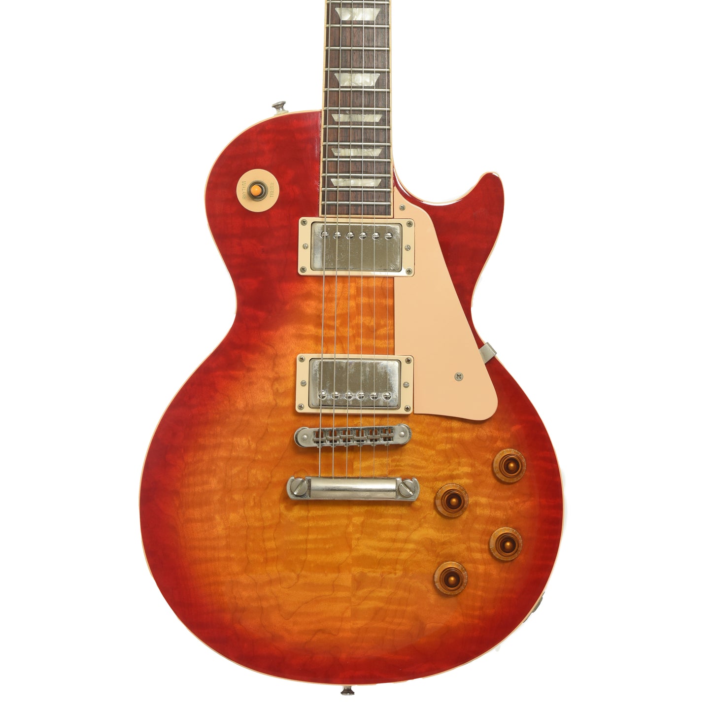 Front of Gibson Les Paul Standard Plus Electric Guitar
