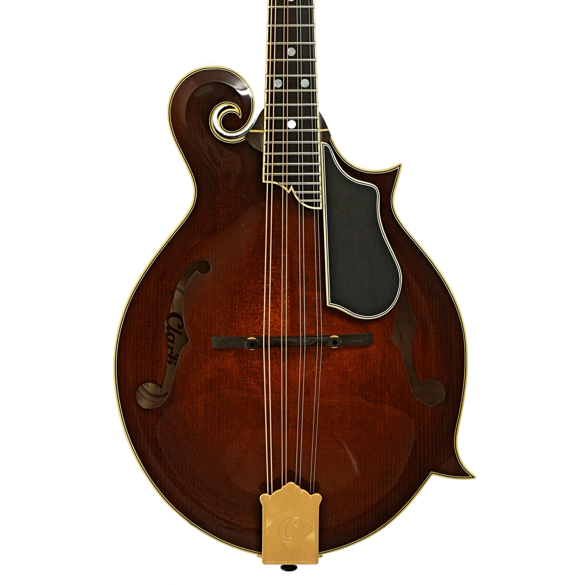Front of Clark F-5 Mandolin 