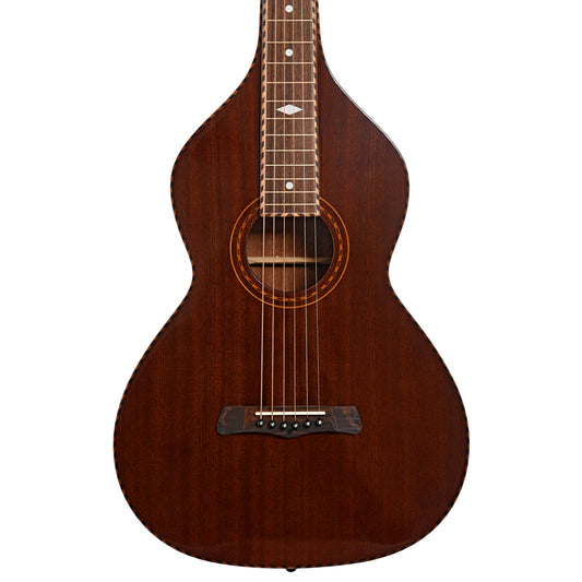 Front of Gold Tone SM Weissenborn Plus & Case, Shopworn
