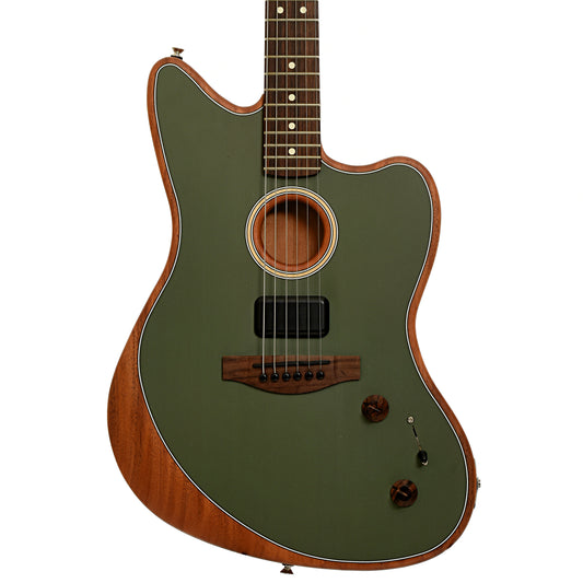 Front of Fender Acoustasonic Player Jazzmaster Acoustic-Electric Guitar 