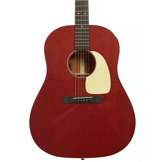 Front of Martin DSS-16E Acoustic Guitar & Gigbag, Cherry Cola