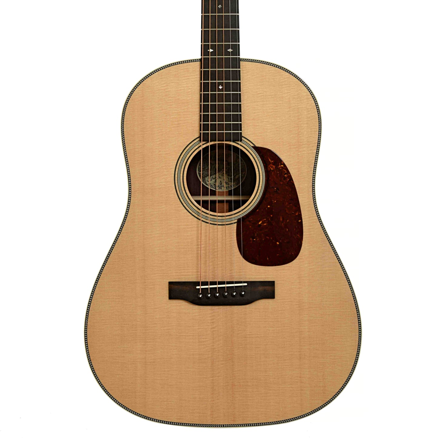 Front of Collings DS2H 12-Fret Acoustic Guitar & Case, Shopworn