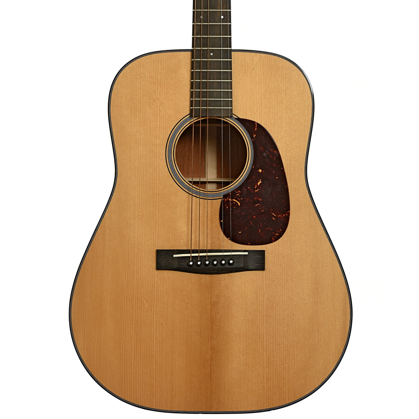 Front of Huss and Dalton TD-M Custom Acoustic Guitar