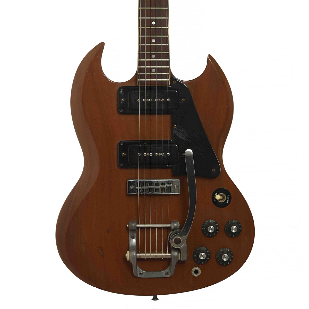 Front of Gibson SG Pro Electric Guitar