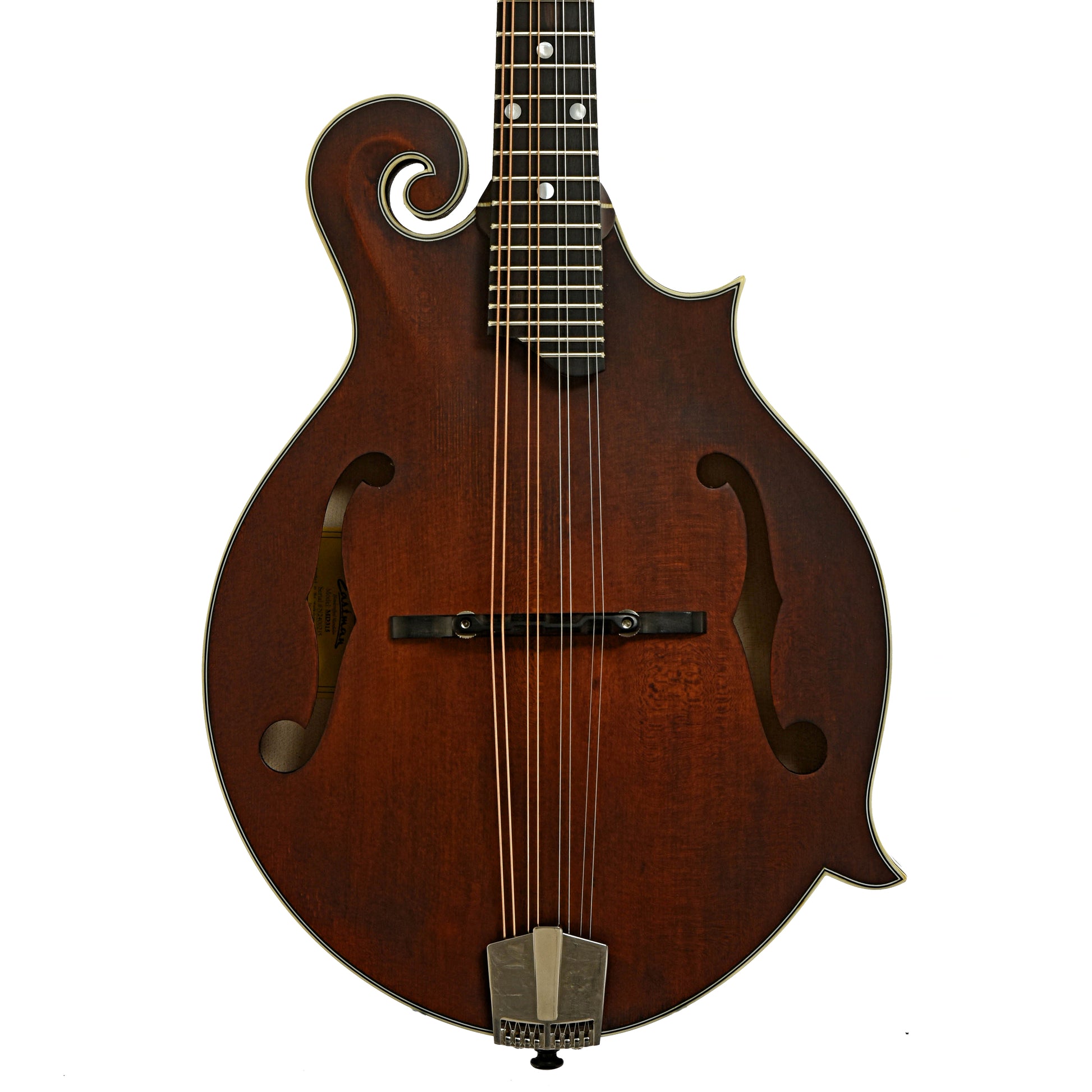 Front of Eastman MD315 F-Style Mandolin
