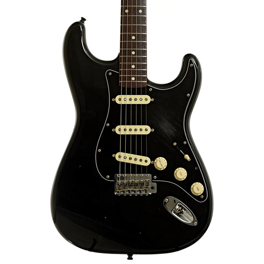 Front of Fender Standard Stratocaster Electric Guitar