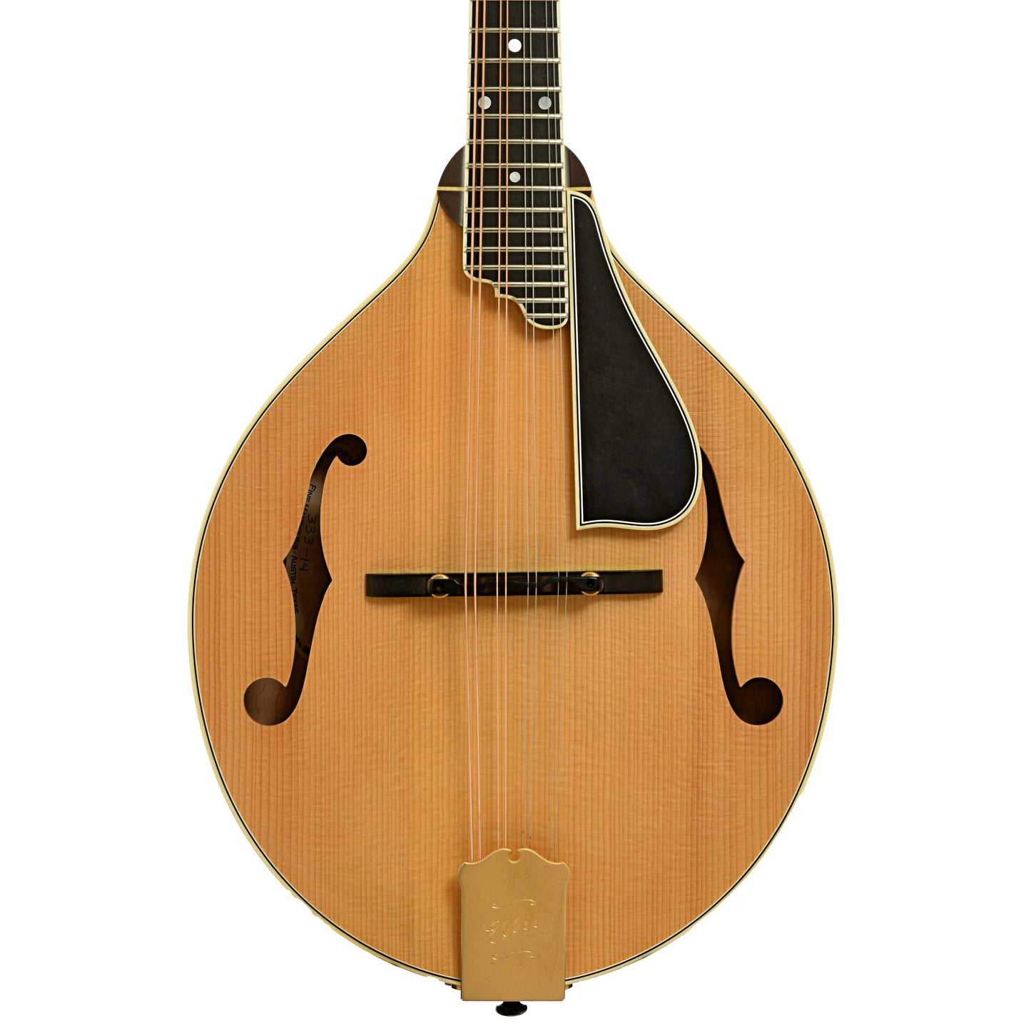 Front of Ellis A-5 Special Mandolin 