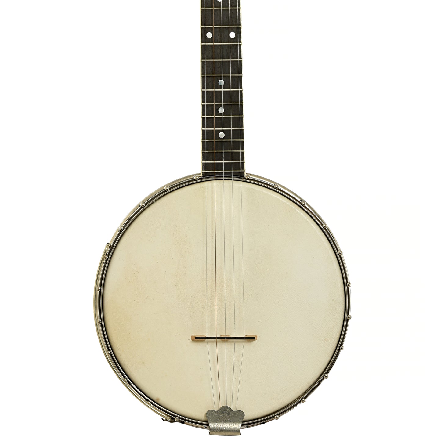 Front of Gibson TB-1 Trapdoor Conversion Banjo