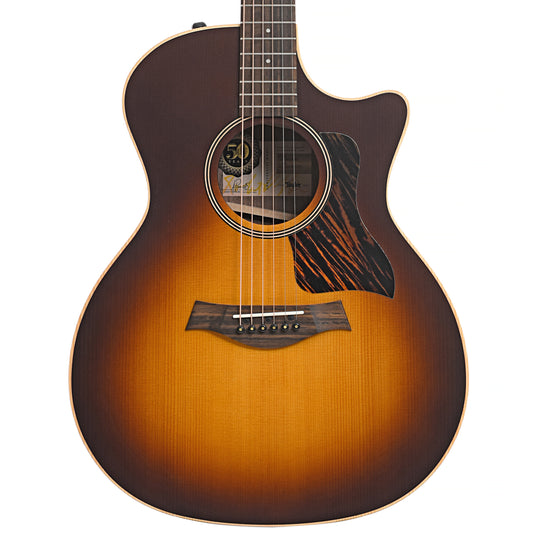 Front of Taylor 50th Anniversary AD14ce-SB LTD Acoustic 