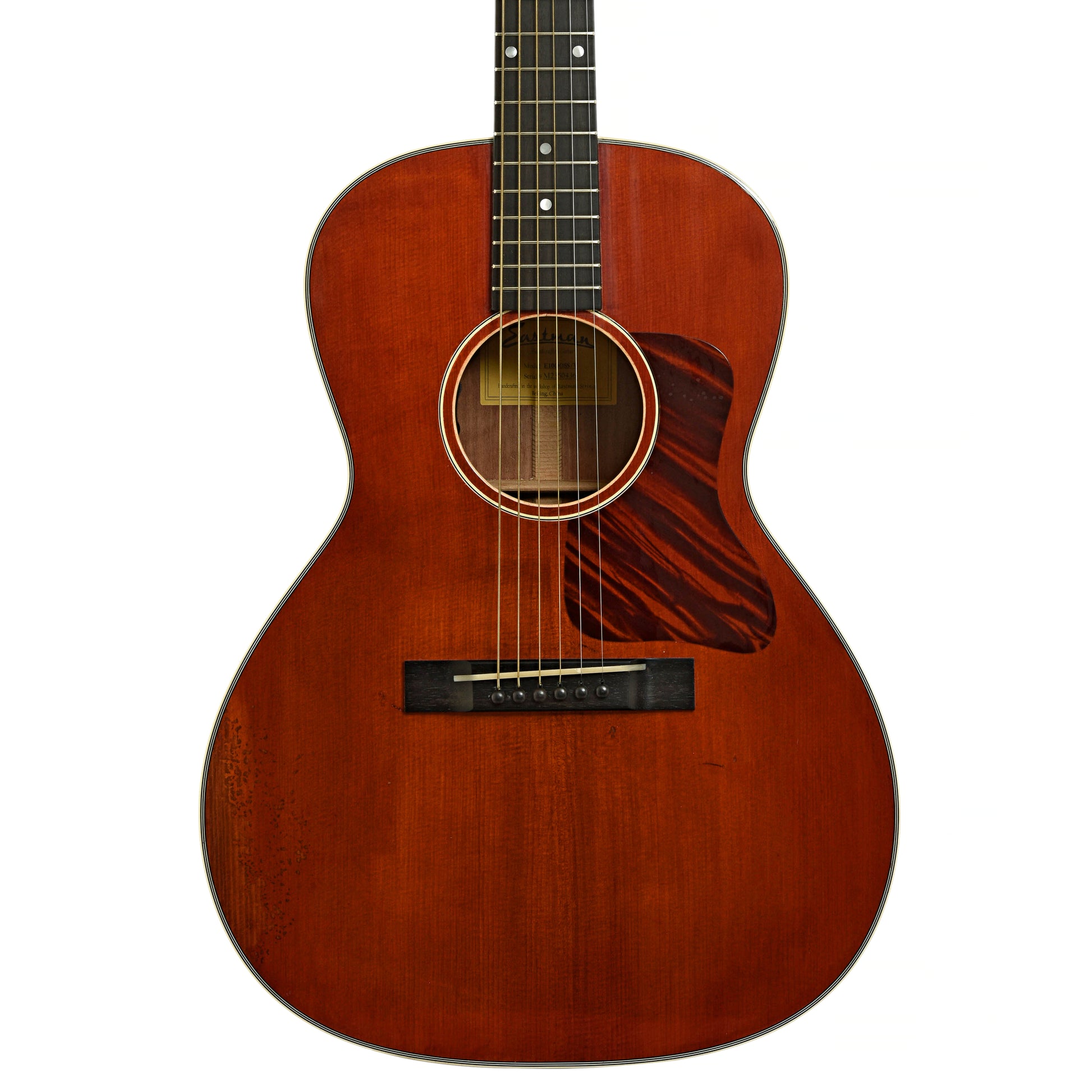 Front of Eastman E10 OOSS-V Acoustic Guitar