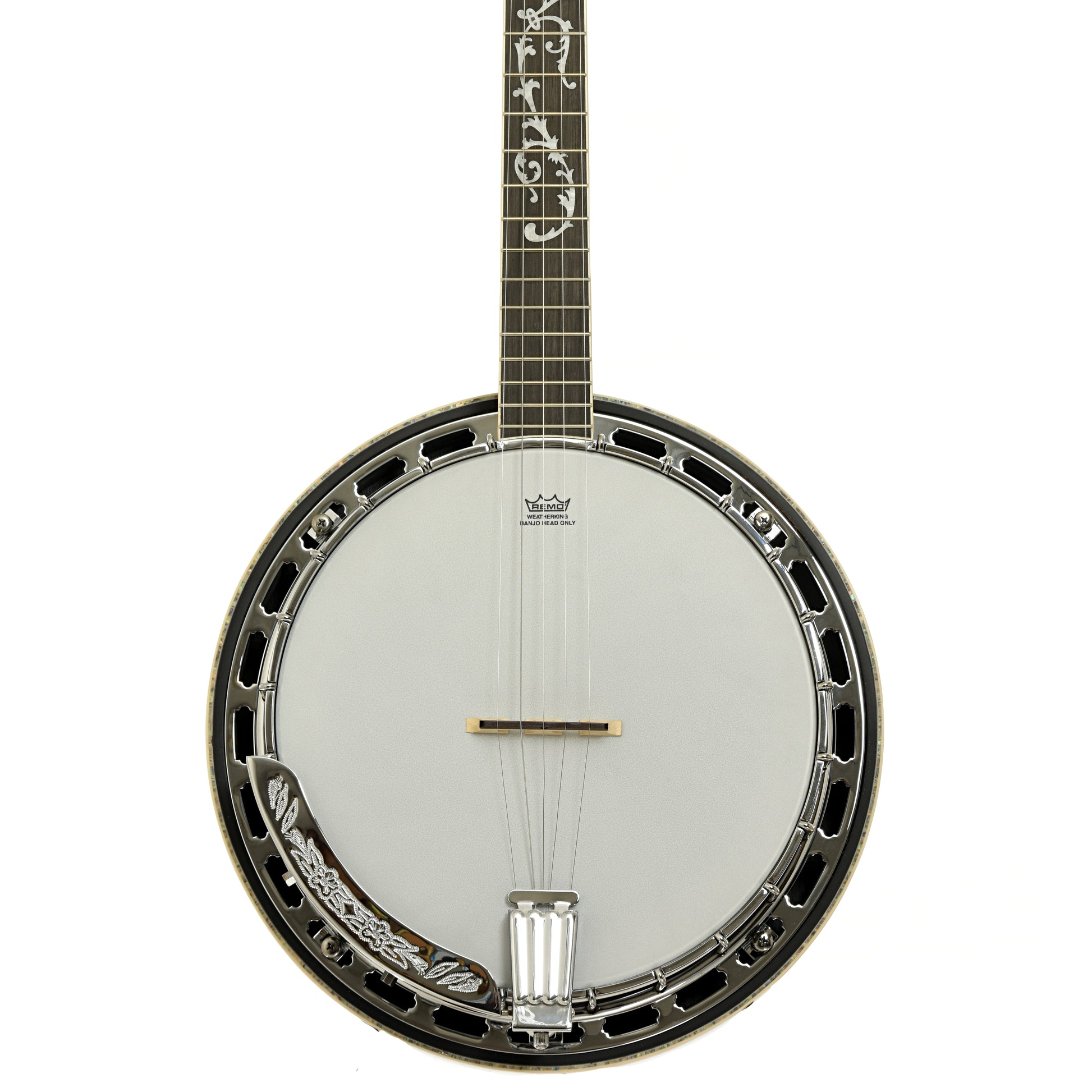 Front of Ibanez B300 Resonator Banjo