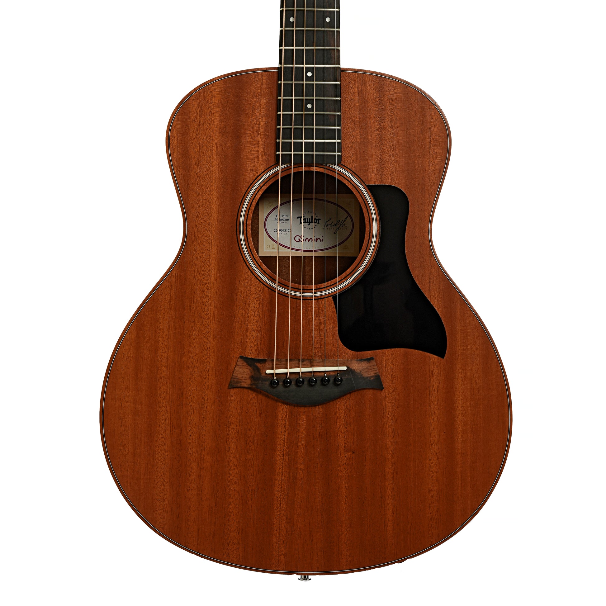 Front of Taylor GS Mini Mahogany Acoustic Guitar 