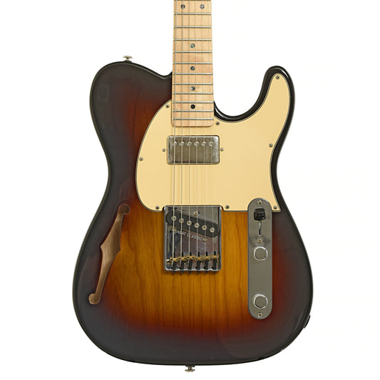 Front of G&L ASAT Classic Thinline Electric Guitar